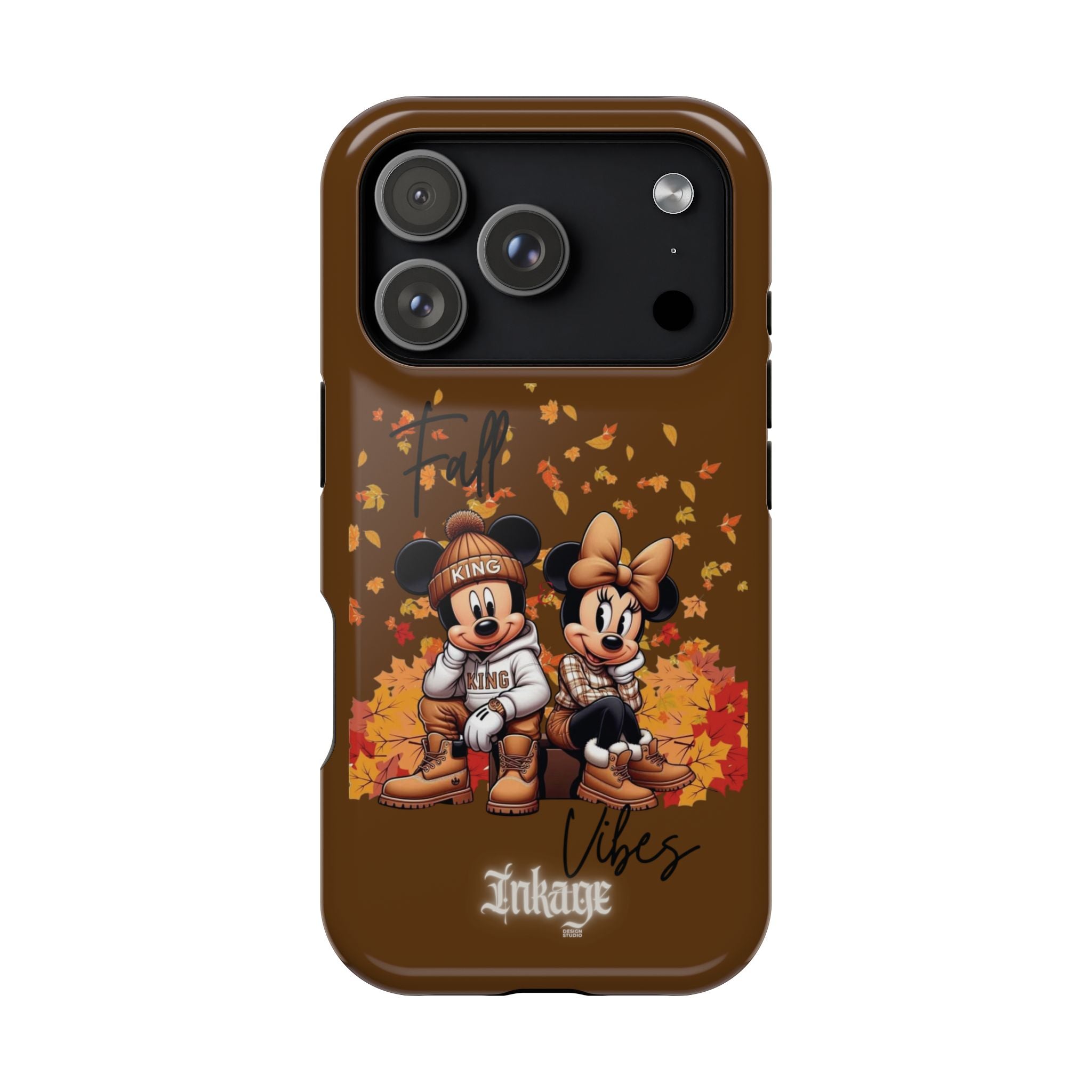 Mickey & Minnie Fall Vibes Magnetic iPhone Cases (Animation)