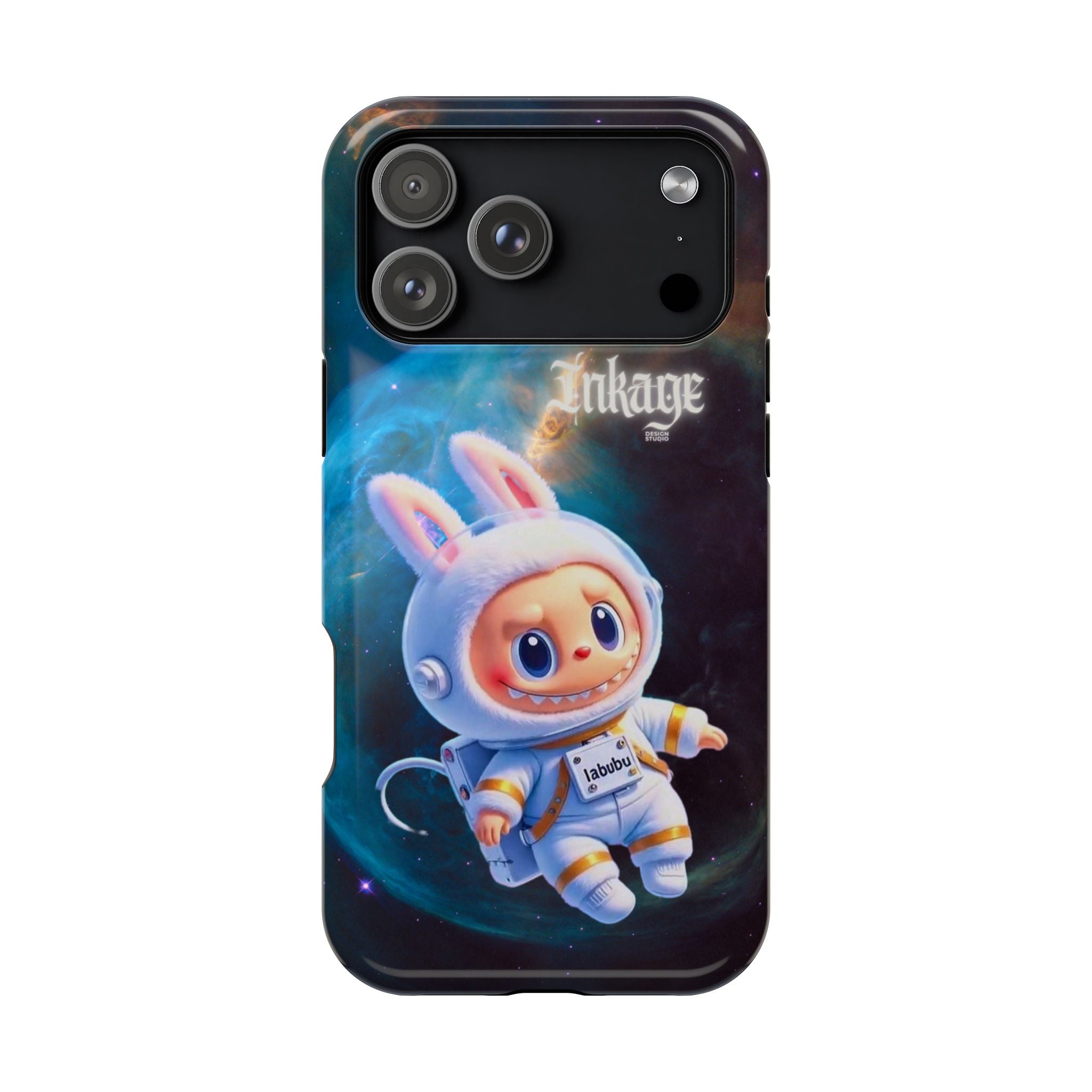 Labubu Astronaut Magnetic Phone Cases (Animation)