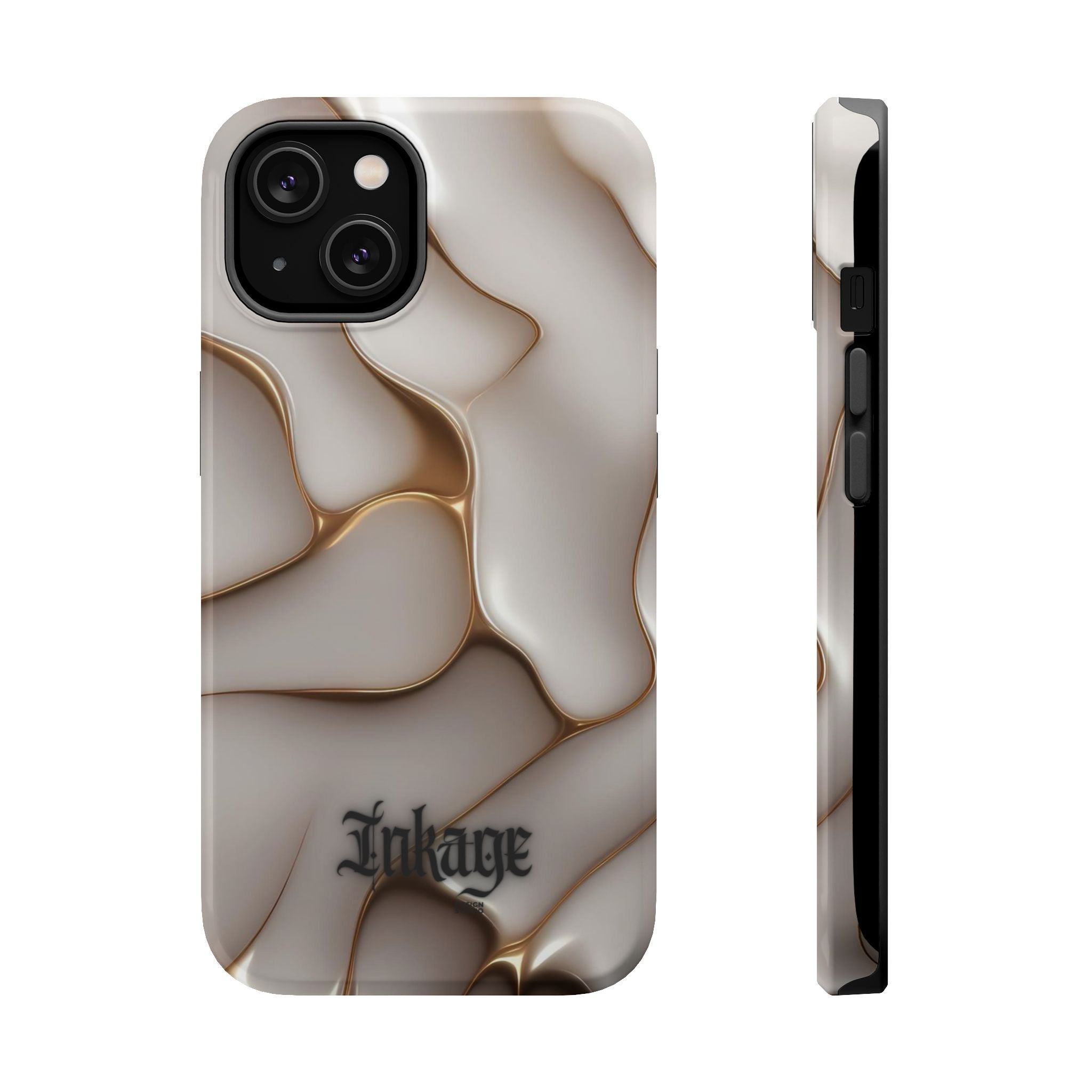 Golden Flow Magnetic Phone Cases (Minimal)