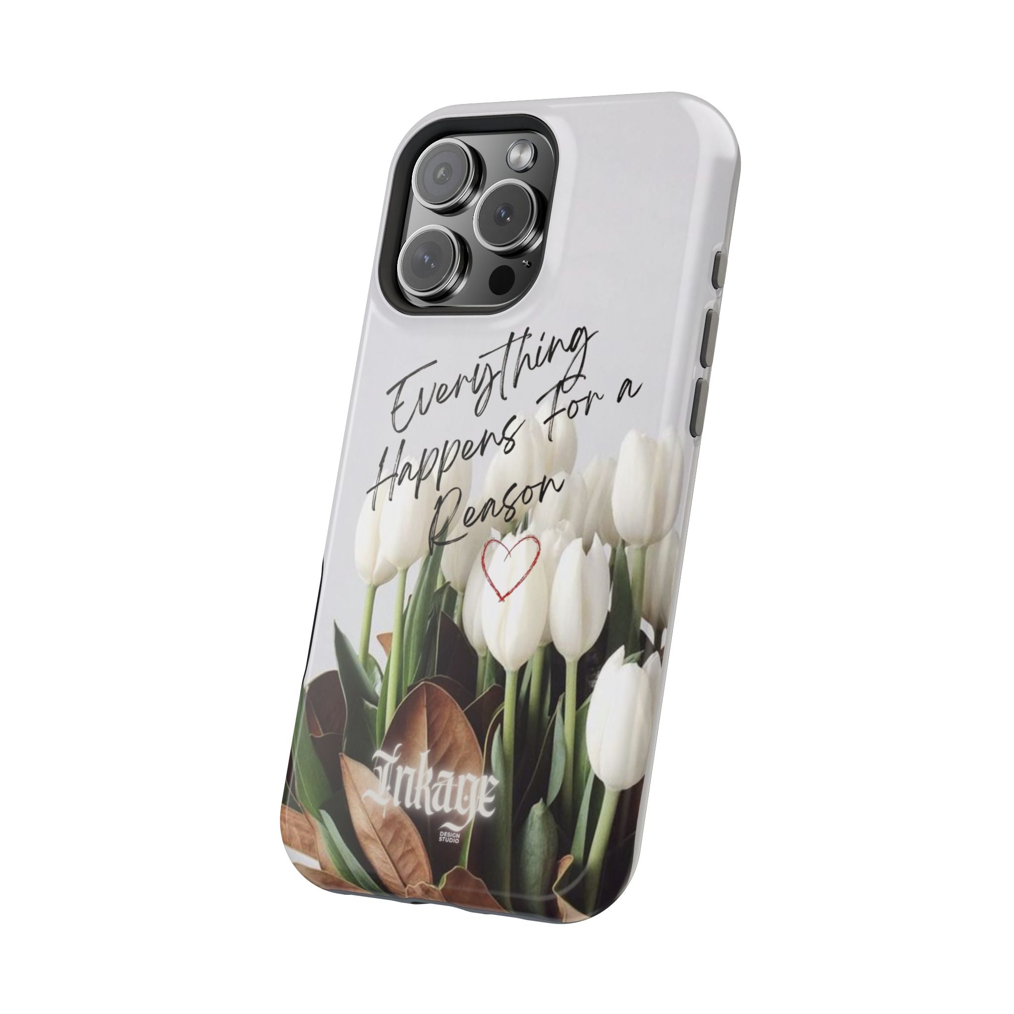 "Everything Happens for a Reason" Quote Magnetic Phone Cases