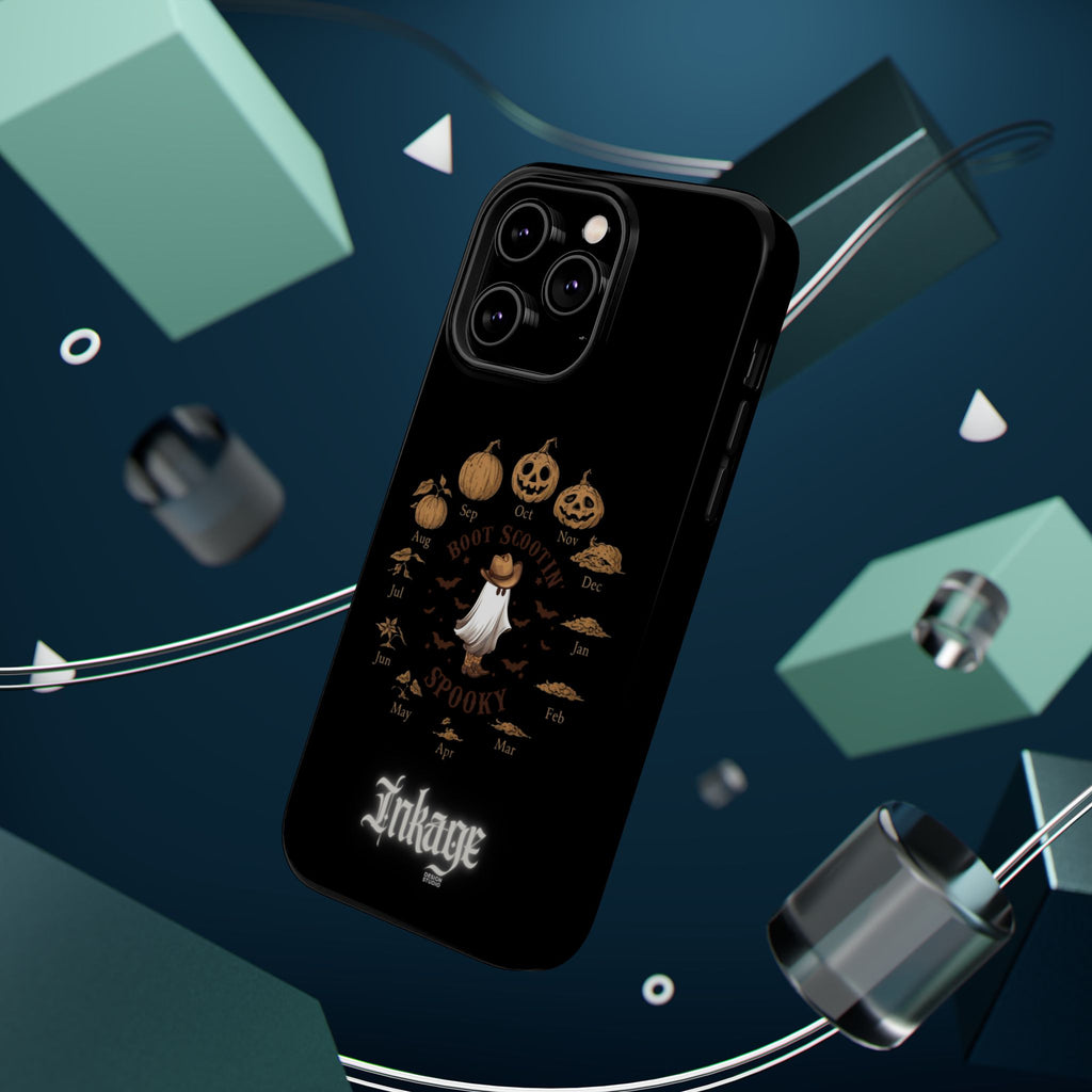 Spooky Boot Halloween Pumpkin Magnetic Phone Case (Season)
