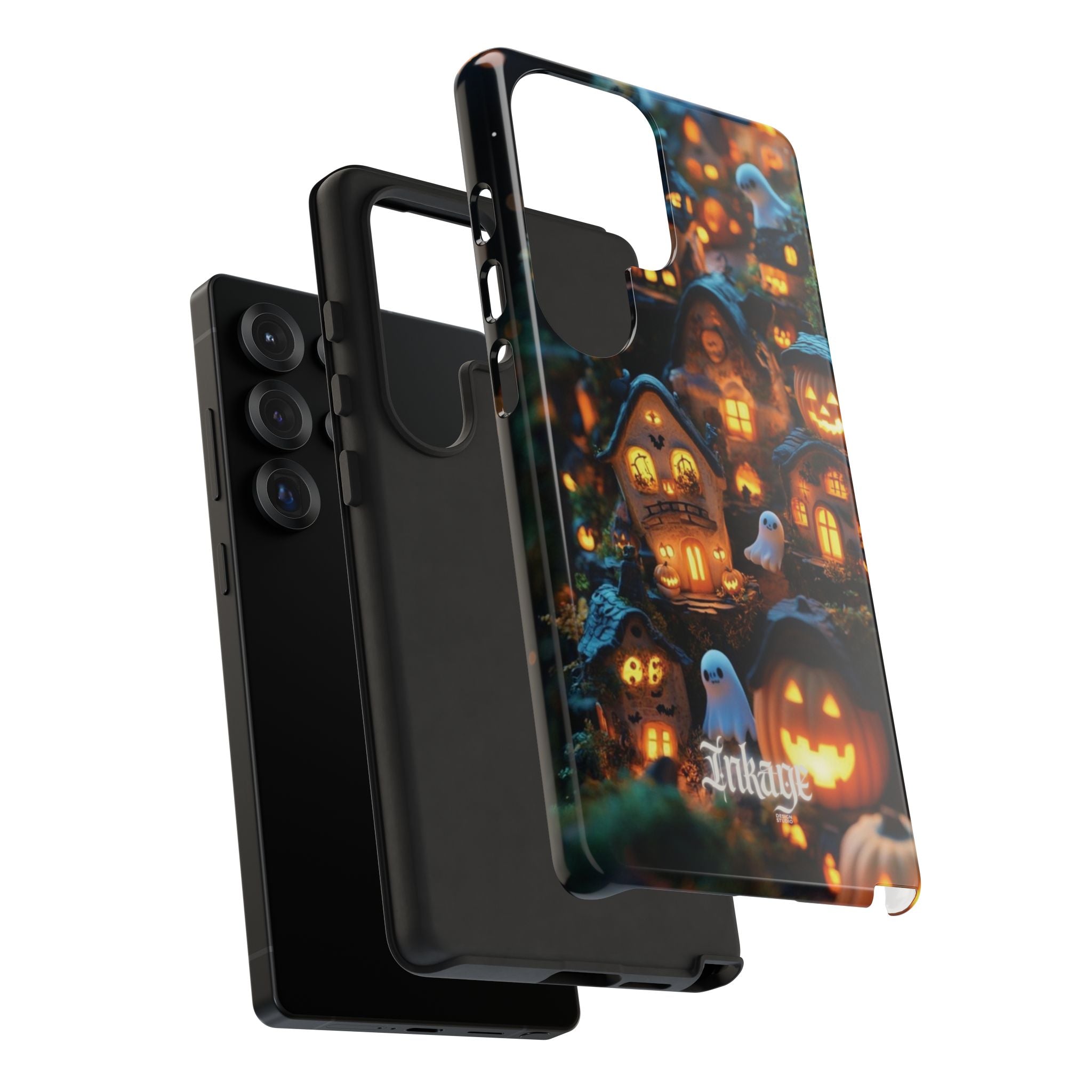 Spooky Pumpkin Village Tough Phone Cases (Season)