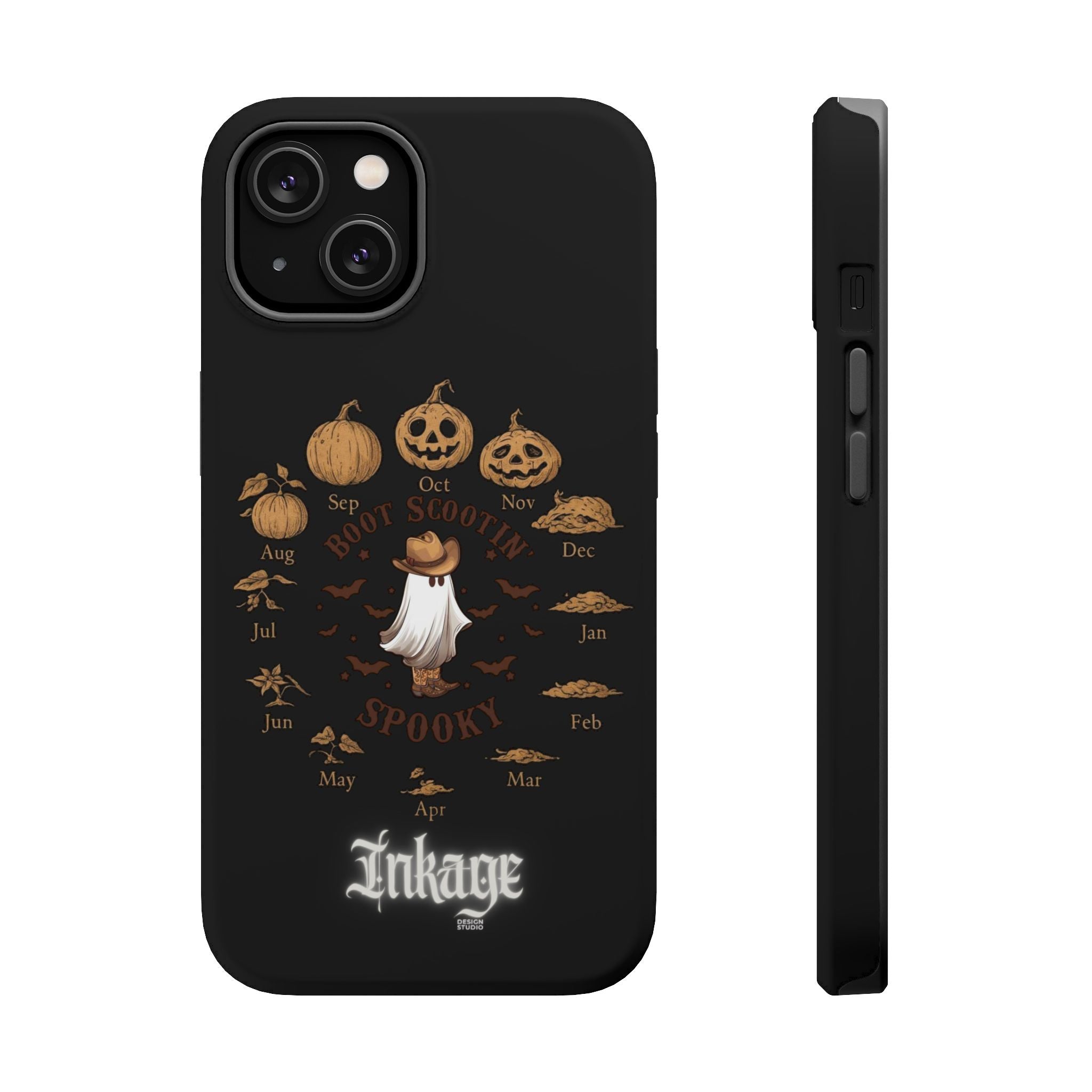 Spooky Boot Halloween Pumpkin Magnetic Phone Cases (Season)