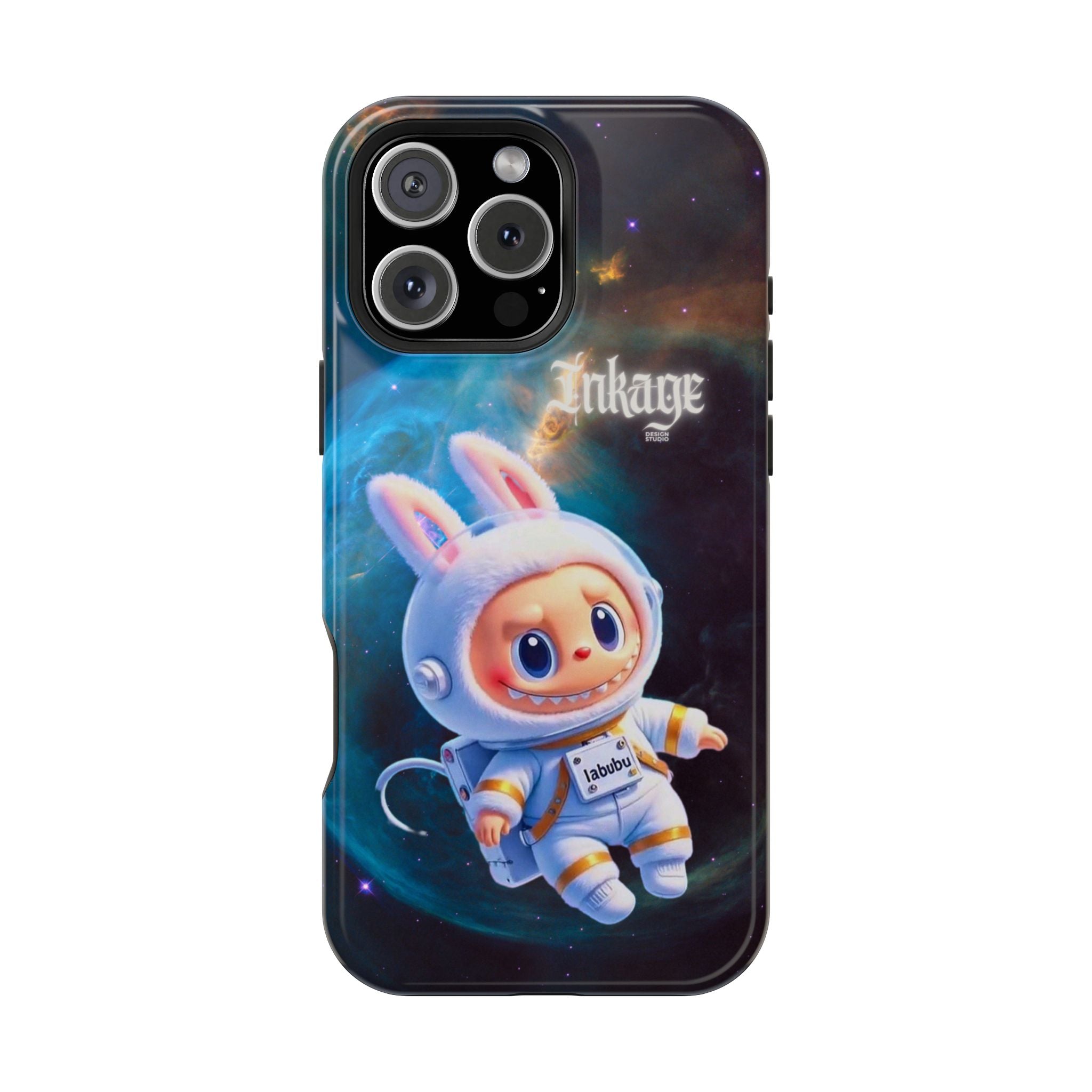 Labubu Astronaut Magnetic Phone Cases (Animation)