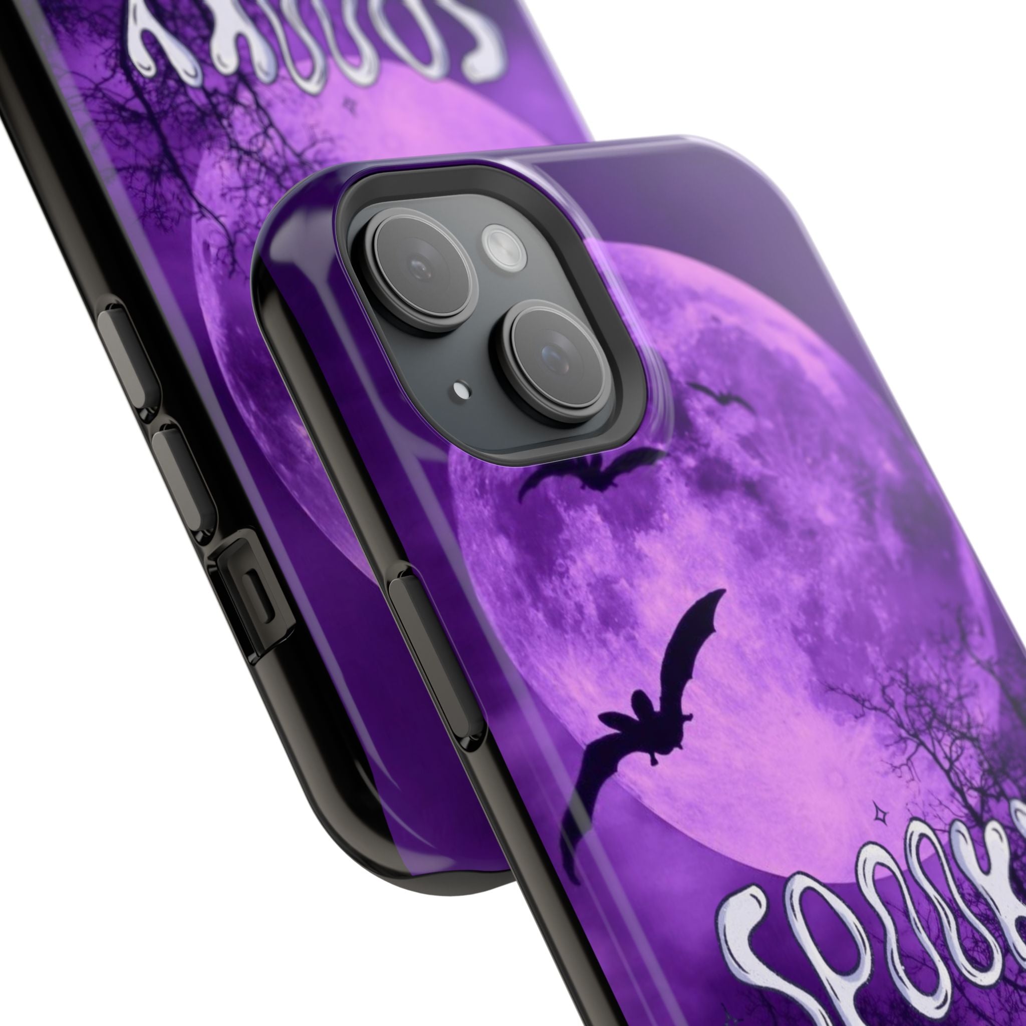 Purple Spooky Season Magnetic Phone Cases (Season)