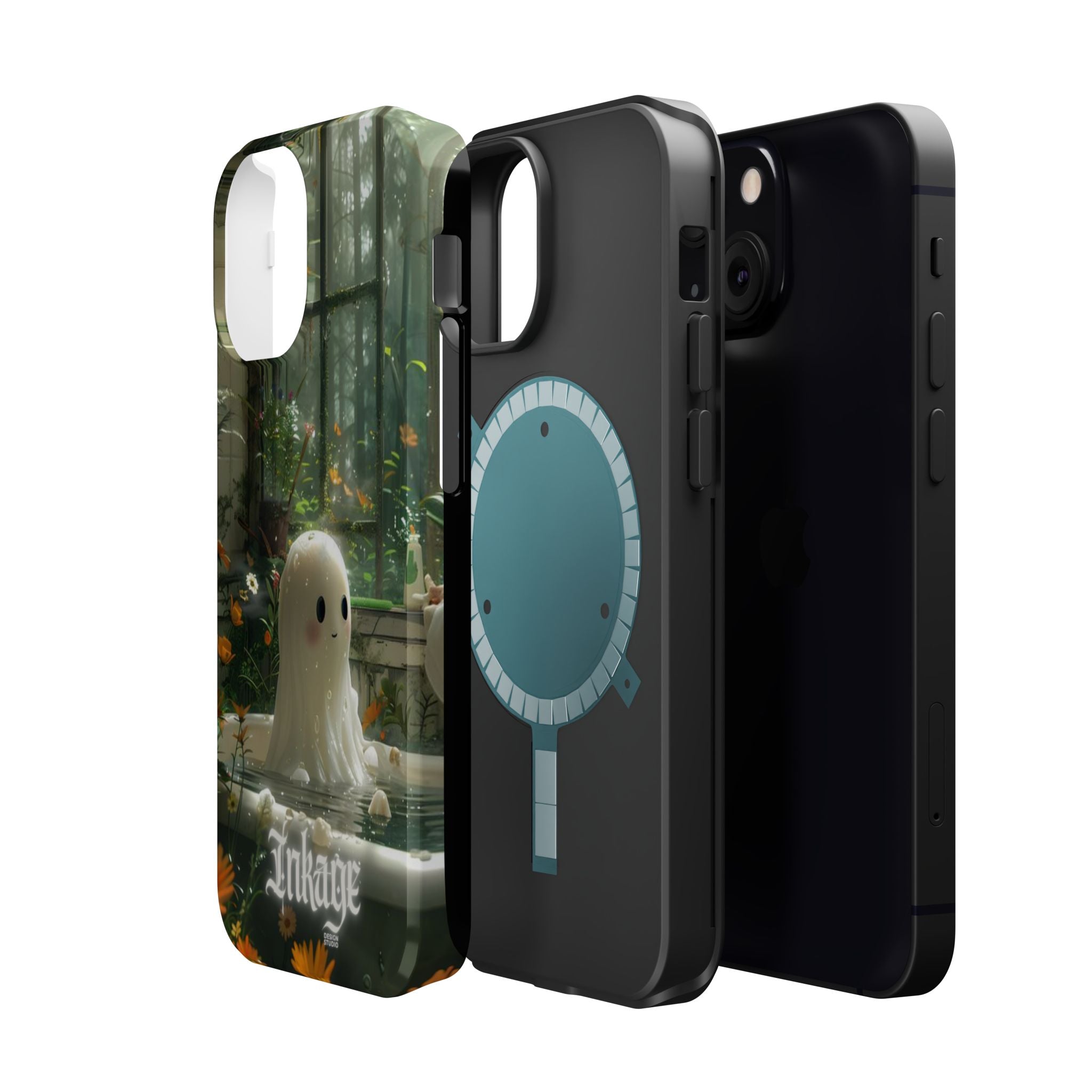 Whimsical Ghost Magnetic Phone Cases (Season)