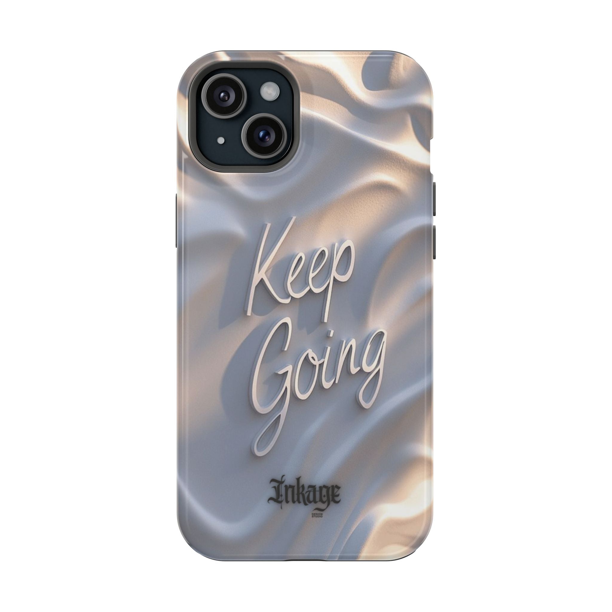 "Keep Going" Magnetic Phone Cases (Quote)