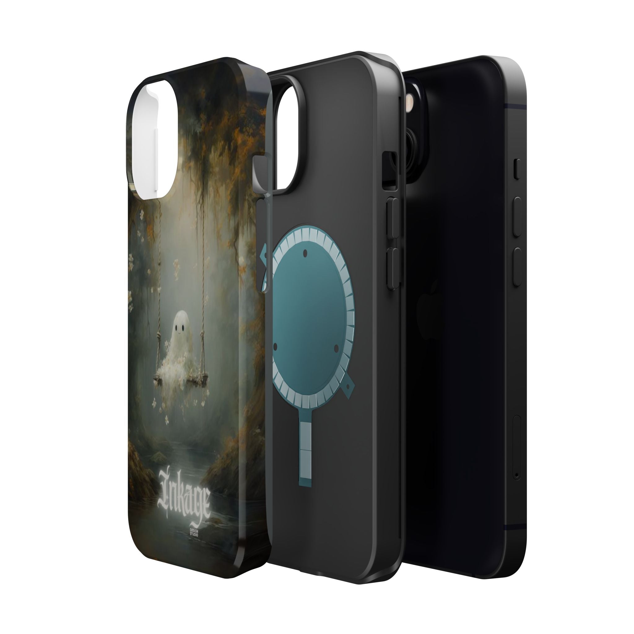 Swing With Ghost Enchantment Magnetic Phone Case (Season)