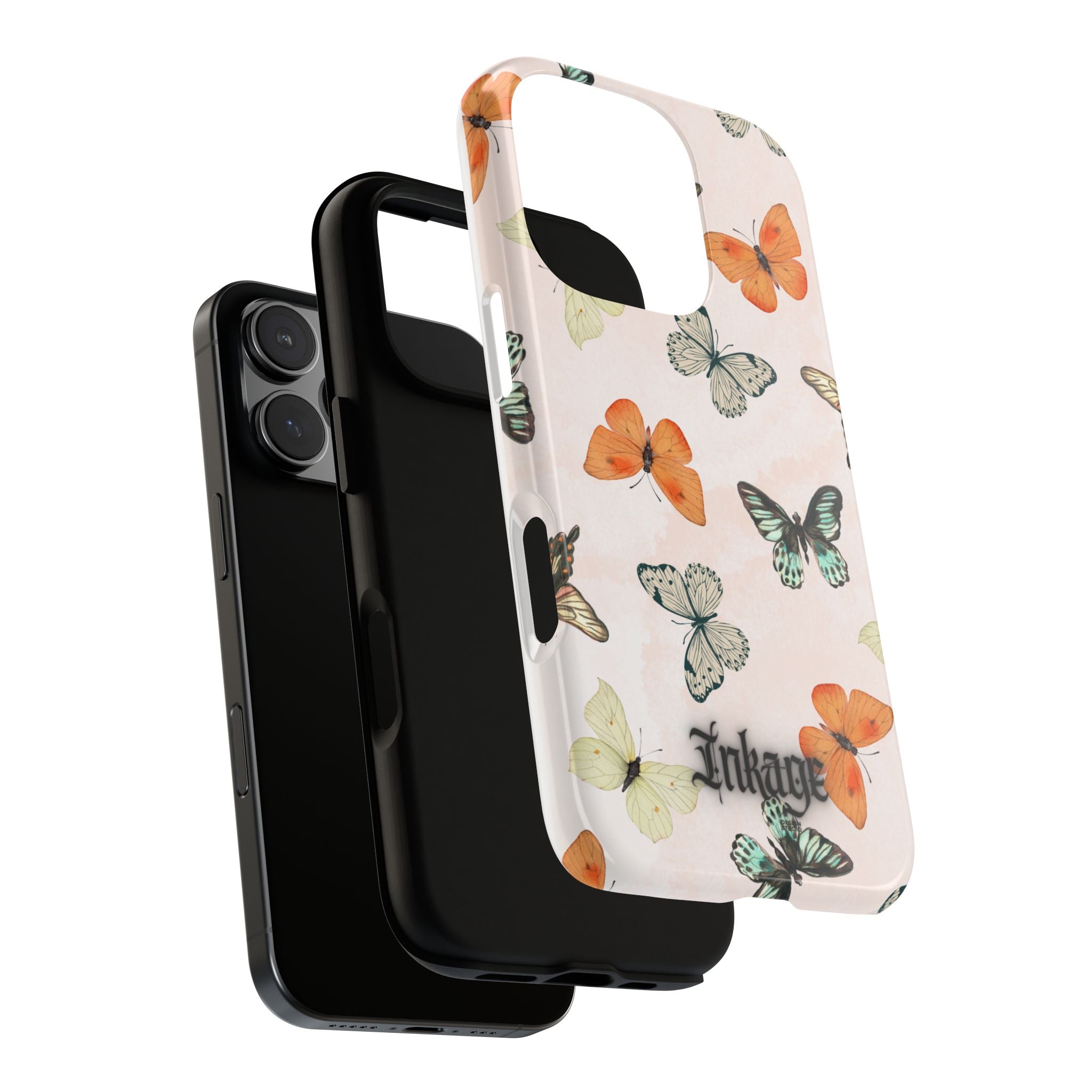 Color Butterfly Tough Phone Case (Minimal)