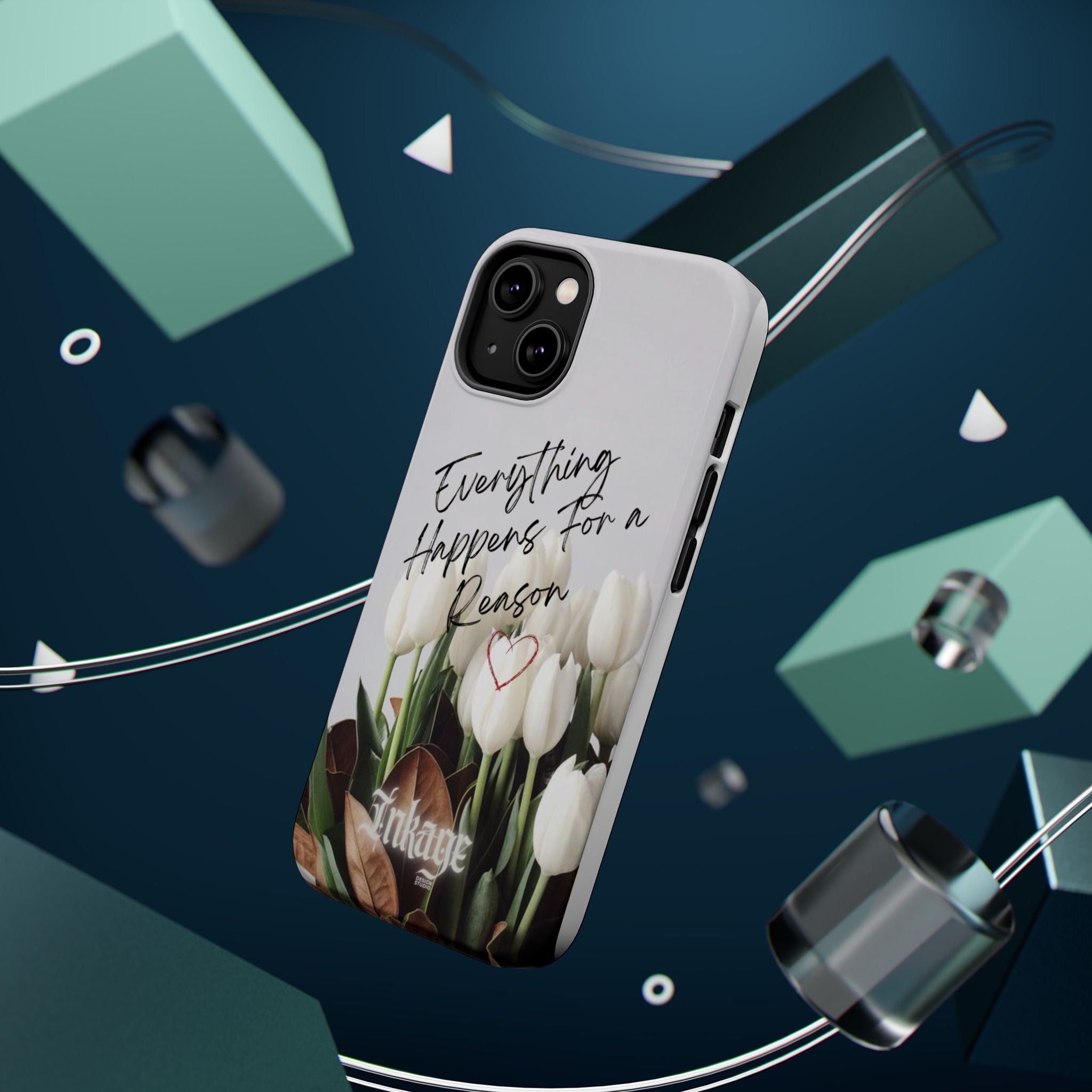 "Everything Happens for a Reason" Magnetic Phone Cases (Quote)