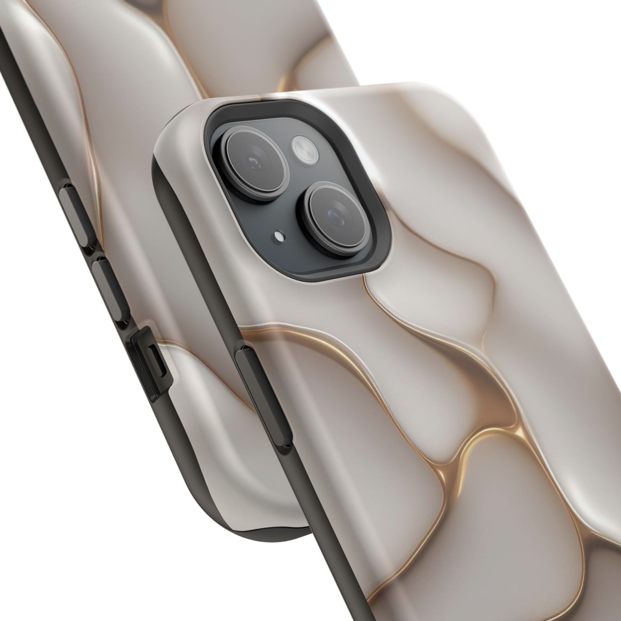 Golden Flow Magnetic Phone Cases (Minimal)