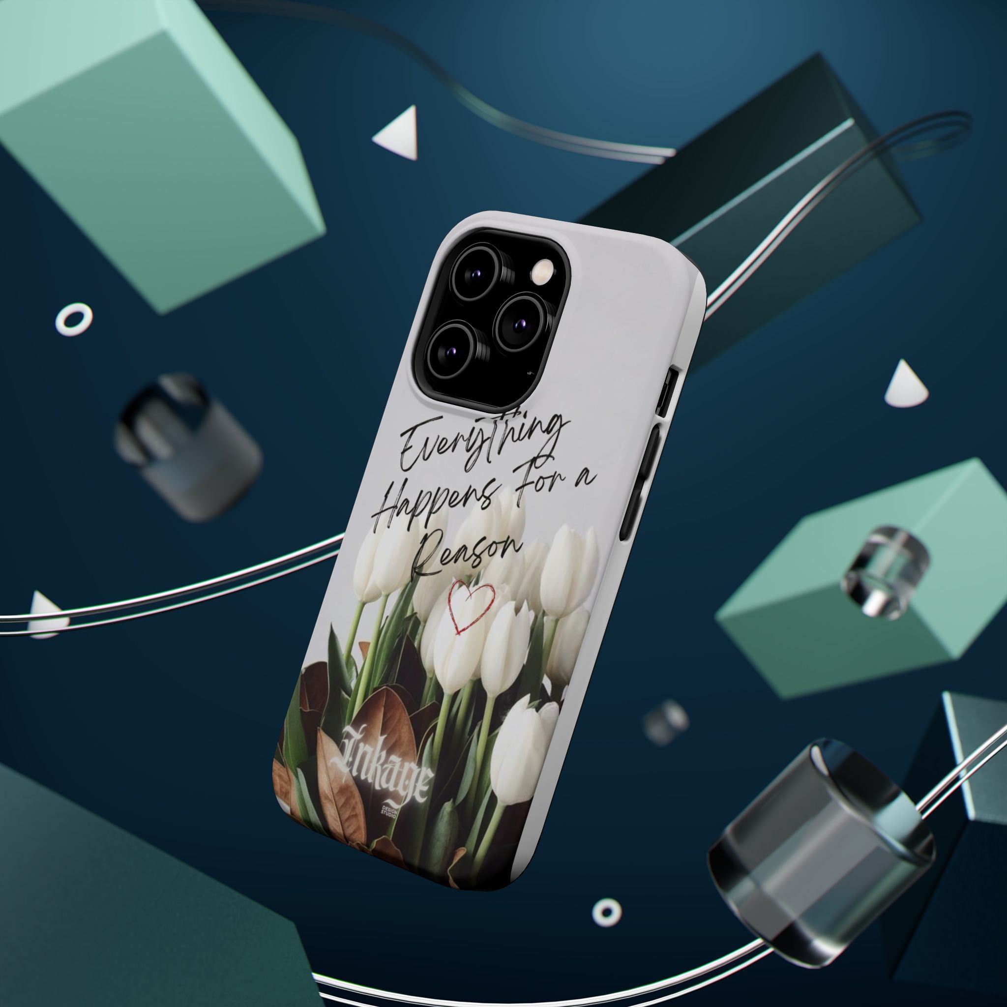 "Everything Happens for a Reason" Magnetic Phone Cases (Quote)