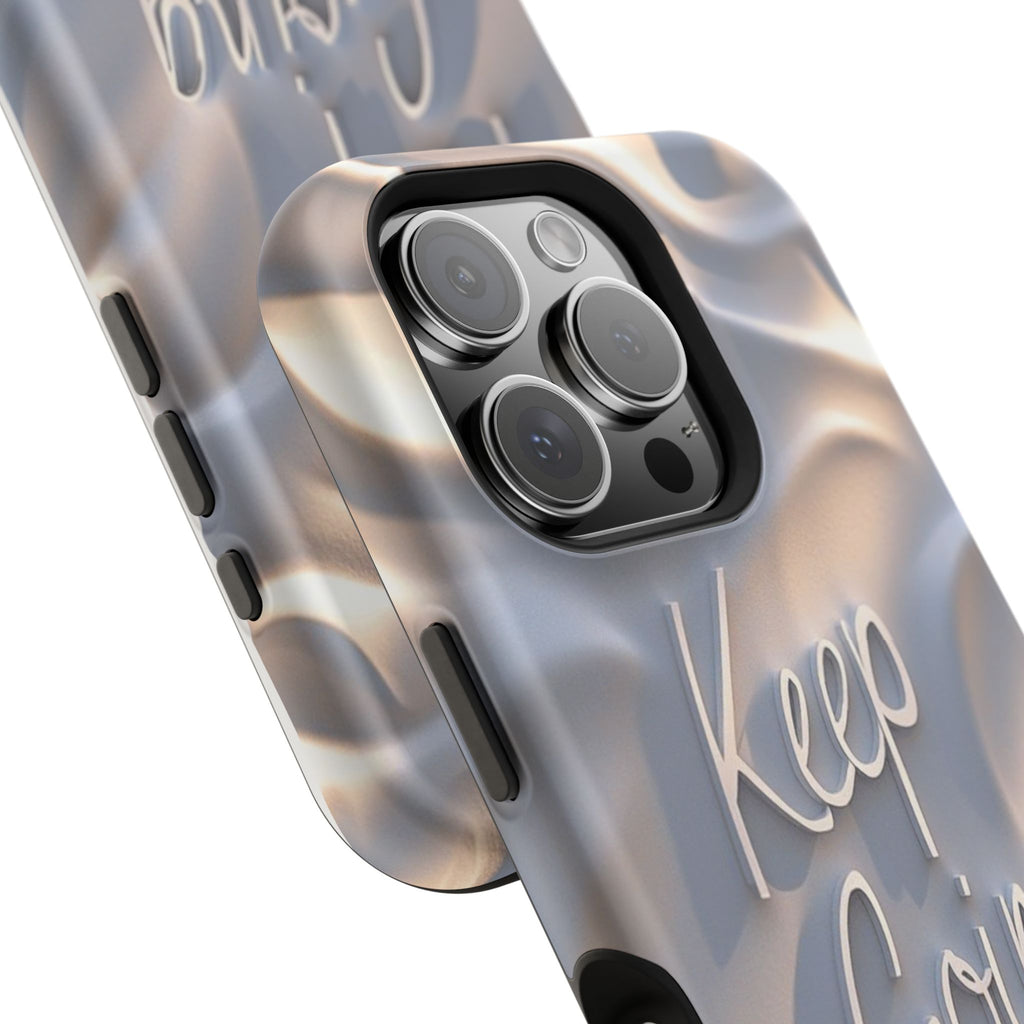 "Keep Going" Magnetic Phone Cases (Quote)