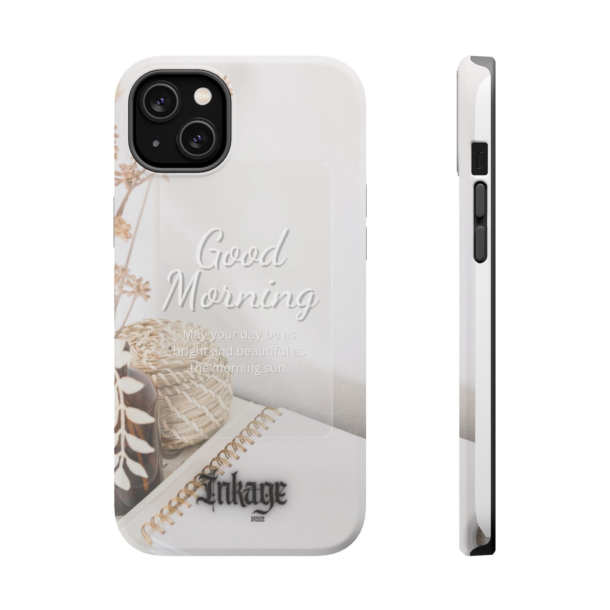 "Good Morning" Magnetic Phone Cases (Quote)