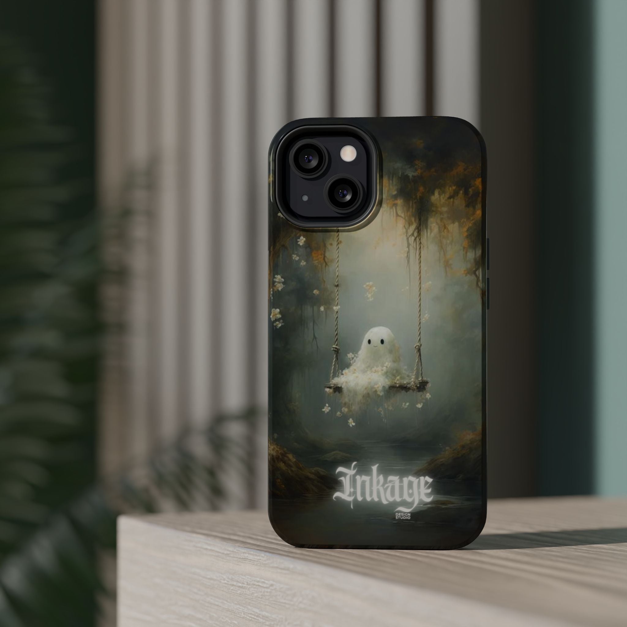 Swing With Ghost Enchantment Magnetic Phone Case (Season)