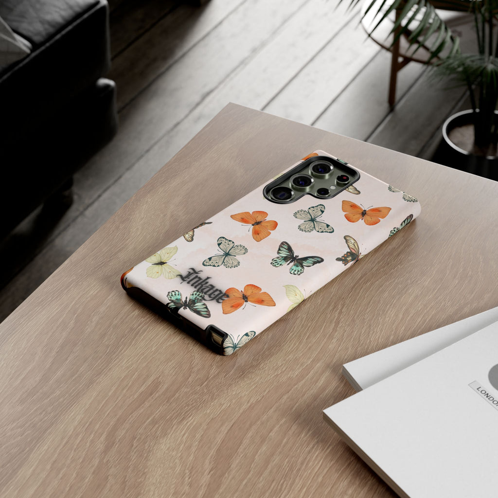 Color Butterfly Tough Phone Case (Minimal)