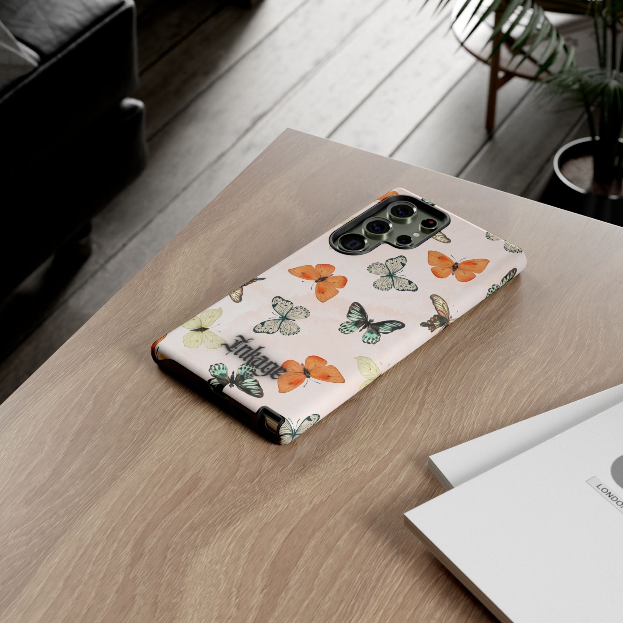Color Butterfly Tough Phone Case (Minimal)