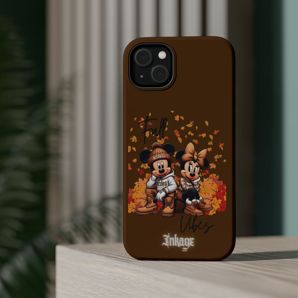 Mickey & Minnie Fall Vibes Magnetic iPhone Cases (Animation)