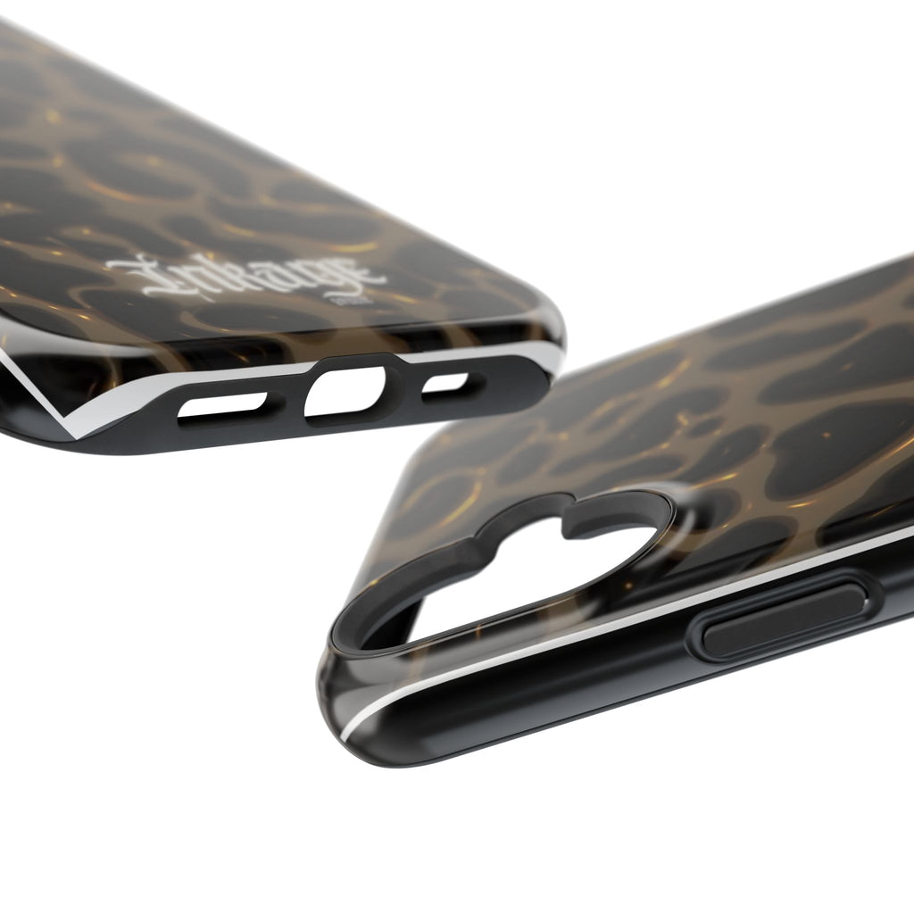 Leopard Print Magnetic Phone Cases (Minimal)