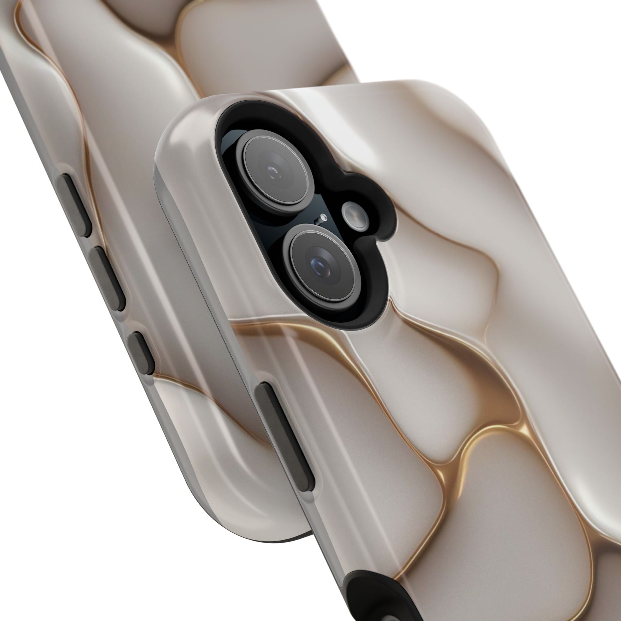 Golden Flow Magnetic Phone Cases (Minimal)