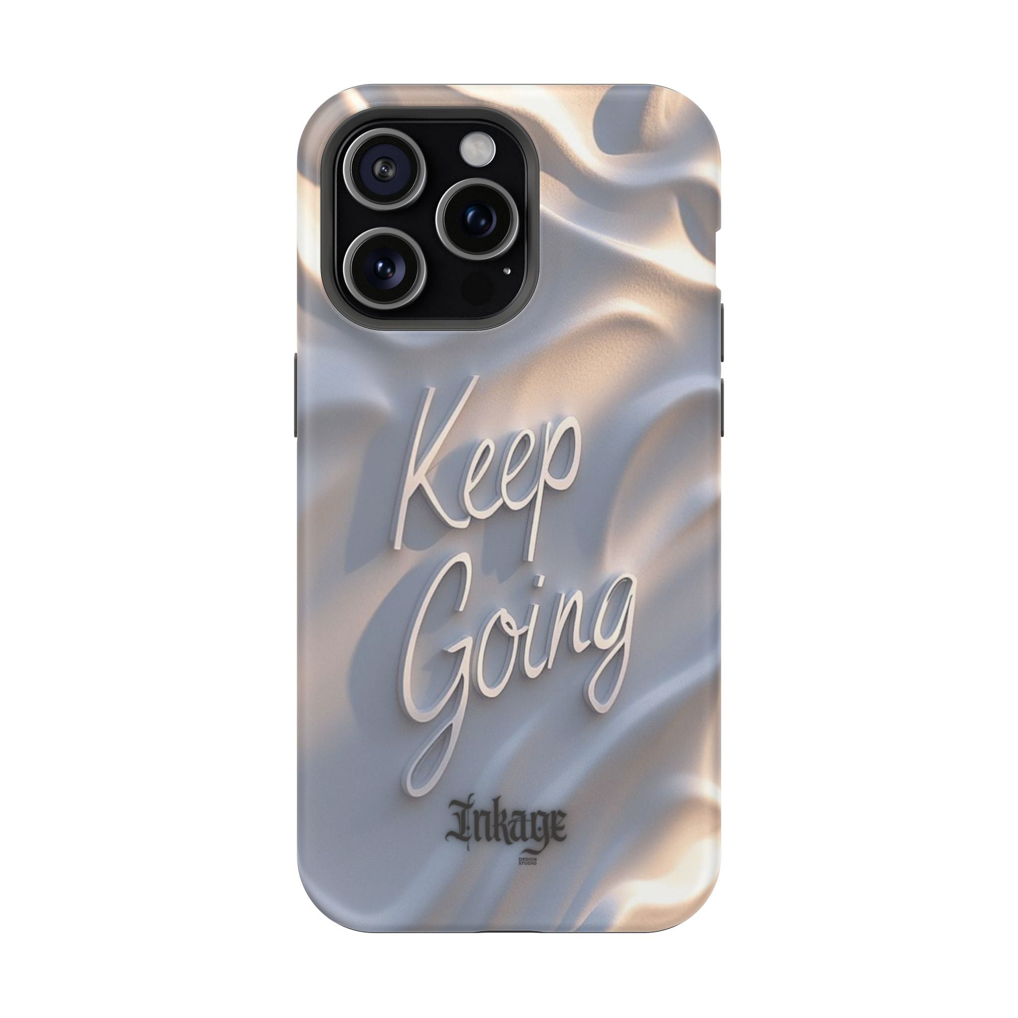 "Keep Going" Magnetic Phone Cases (Quote)