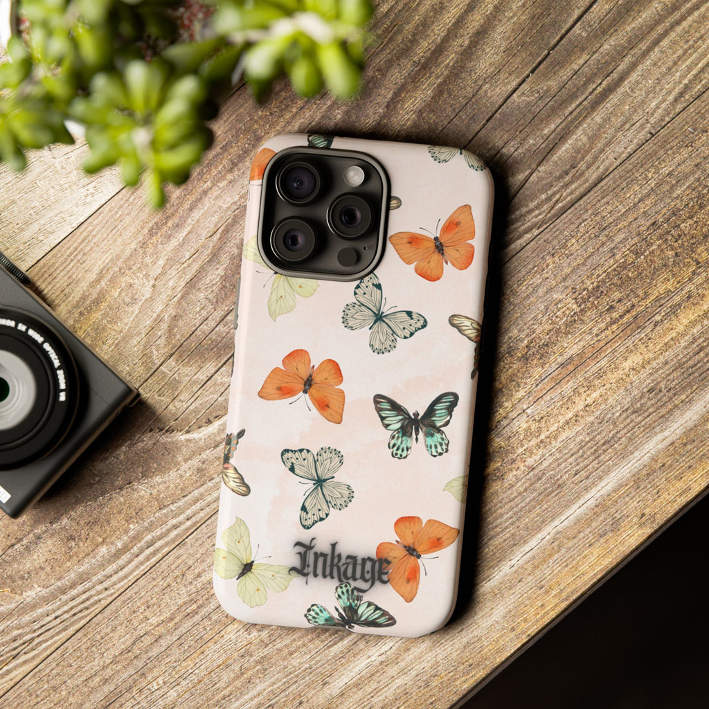 Color Butterfly Tough Phone Case (Minimal)