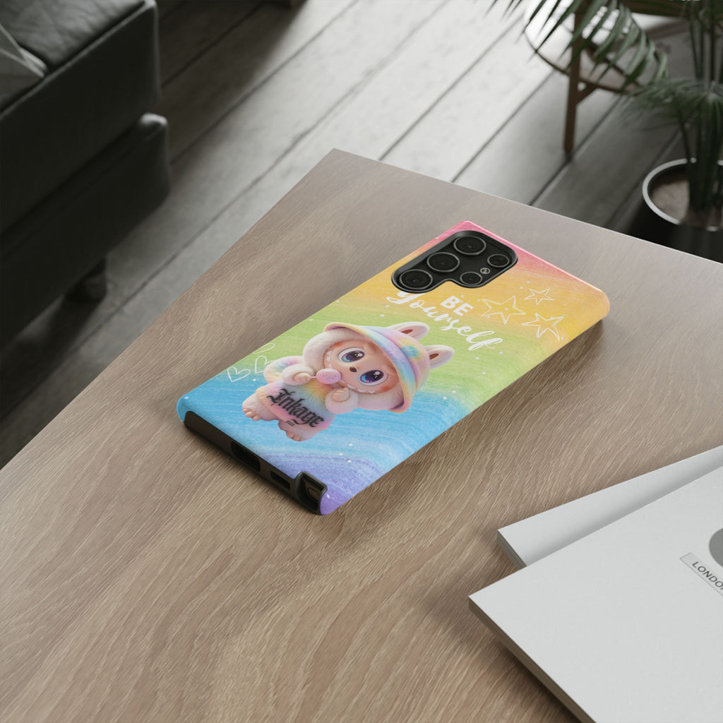 "Be Yourself" Quote Tough Phone Cases (Animation)