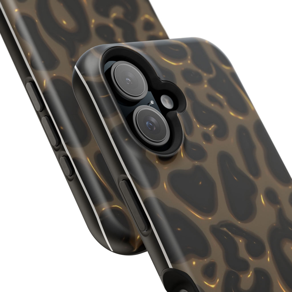 Leopard Print Magnetic Phone Cases (Minimal)