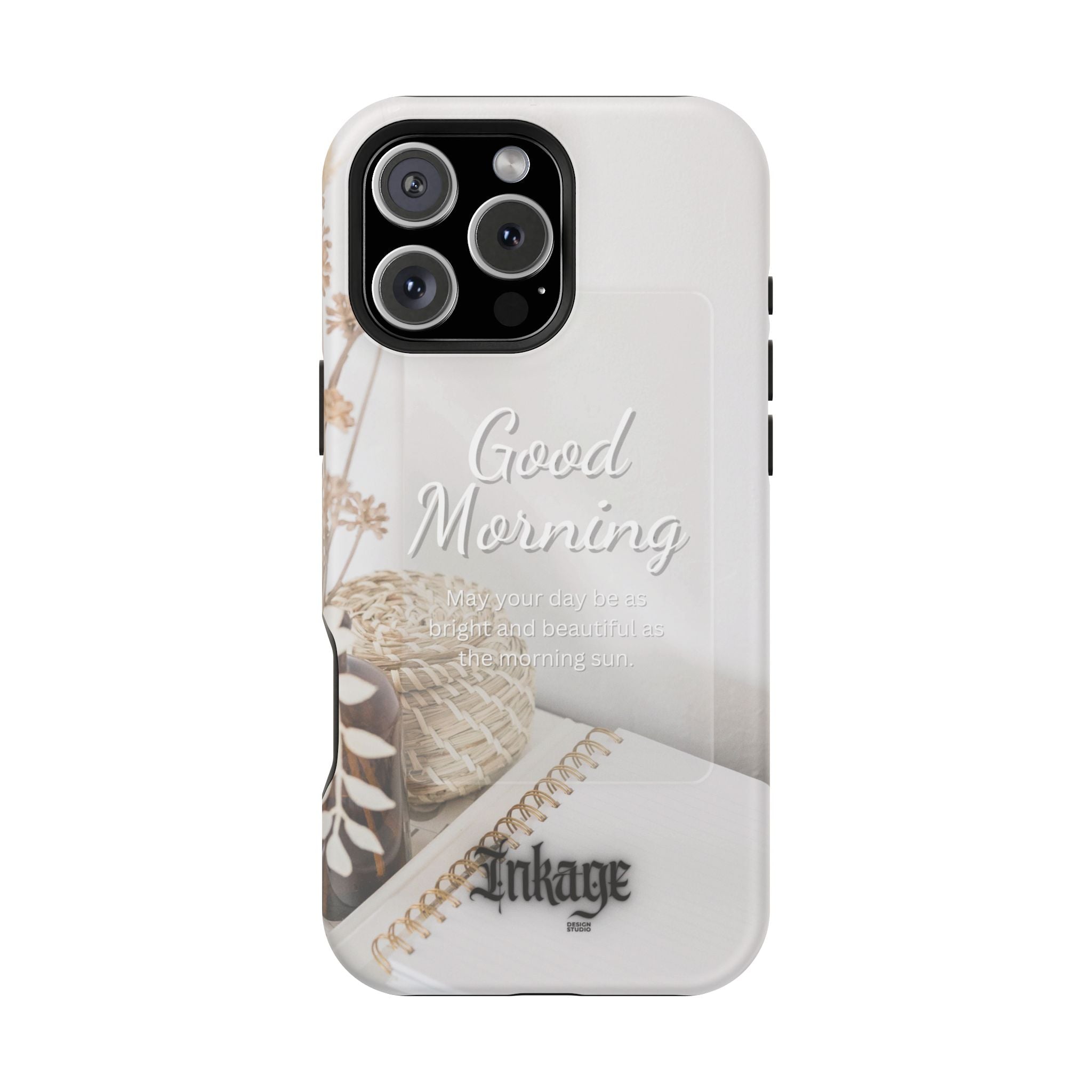 "Good Morning" Magnetic Phone Cases (Quote)
