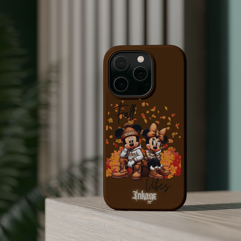 Mickey & Minnie Fall Vibes Magnetic iPhone Cases (Animation)