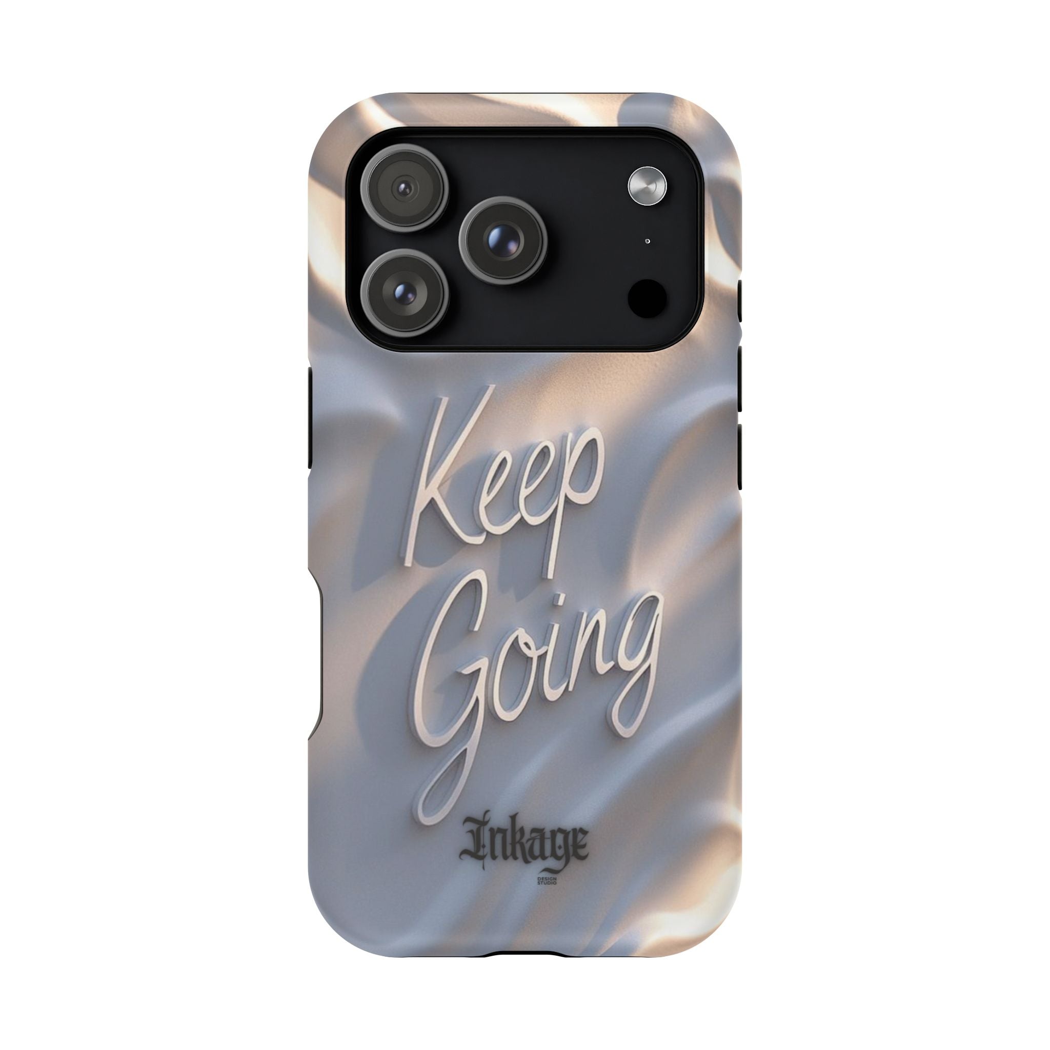"Keep Going" Magnetic Phone Cases (Quote)