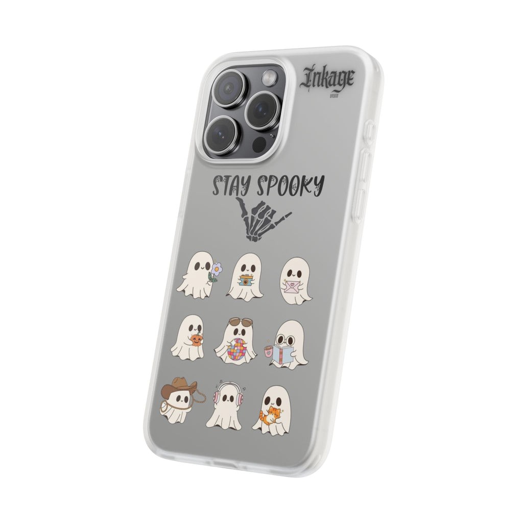 Stay Spooky Clear Phone Cases (Season)