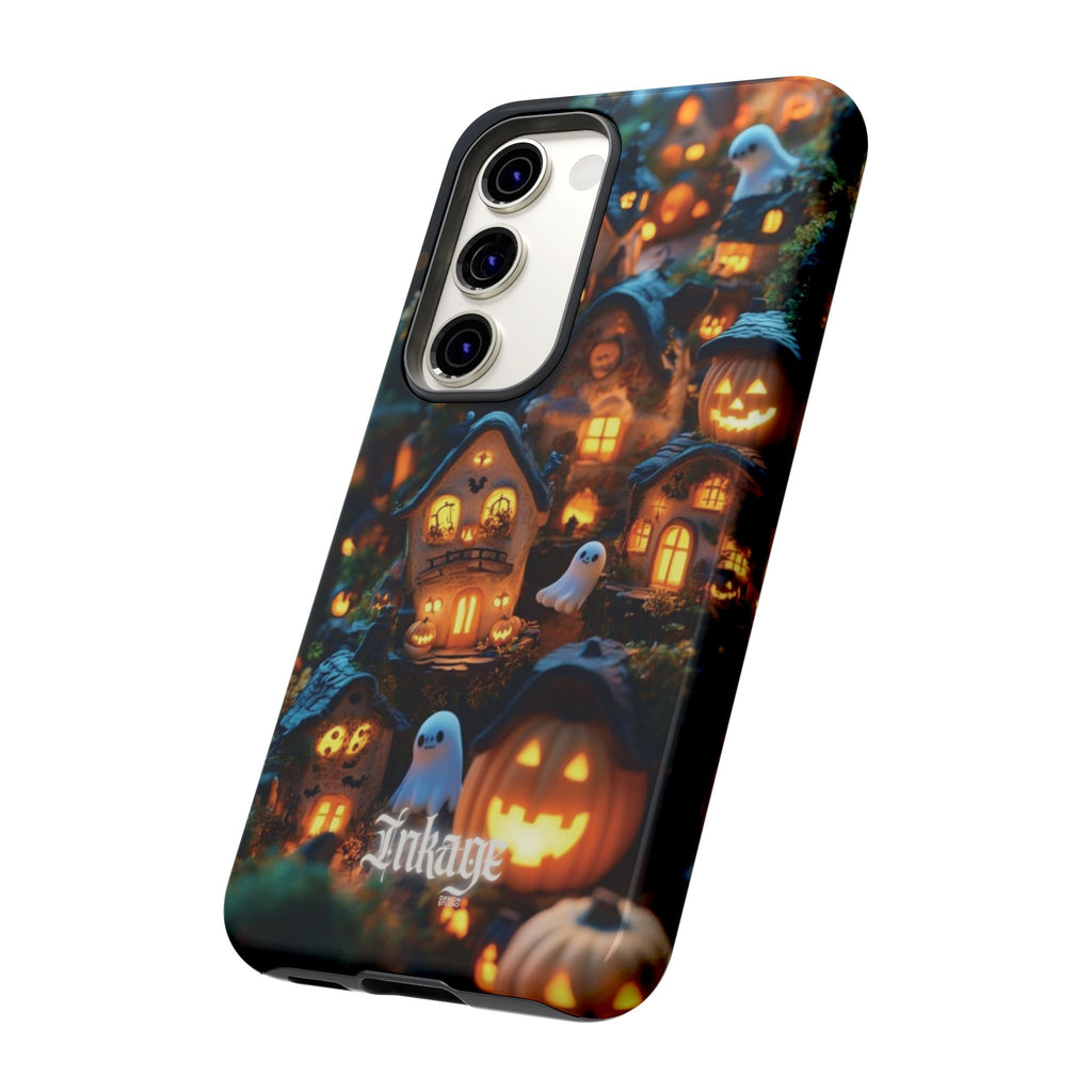 Spooky Pumpkin Village Tough Phone Cases (Season)