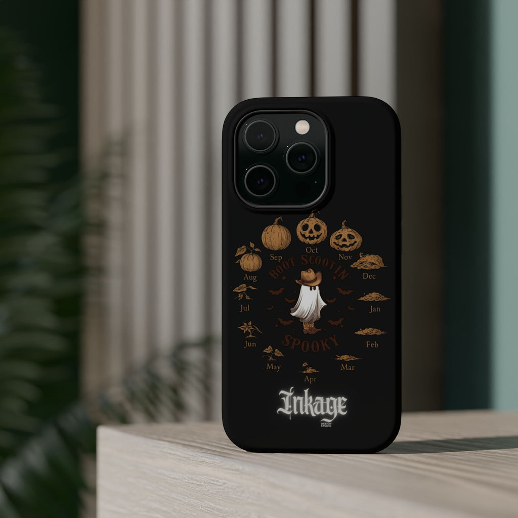 Spooky Boot Halloween Pumpkin Magnetic Phone Cases (Season)