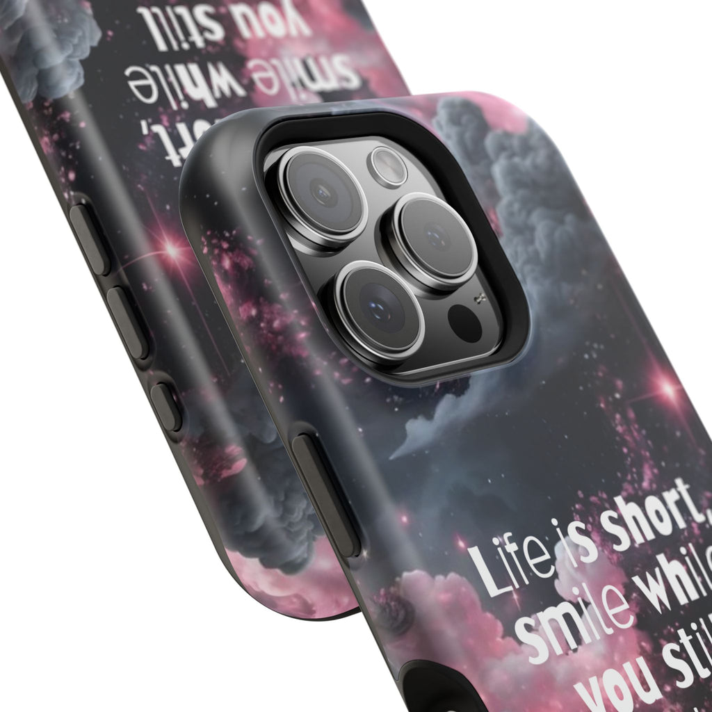 “Life is Short, Smile While You Still Have Teeth” Magnetic Phone Cases