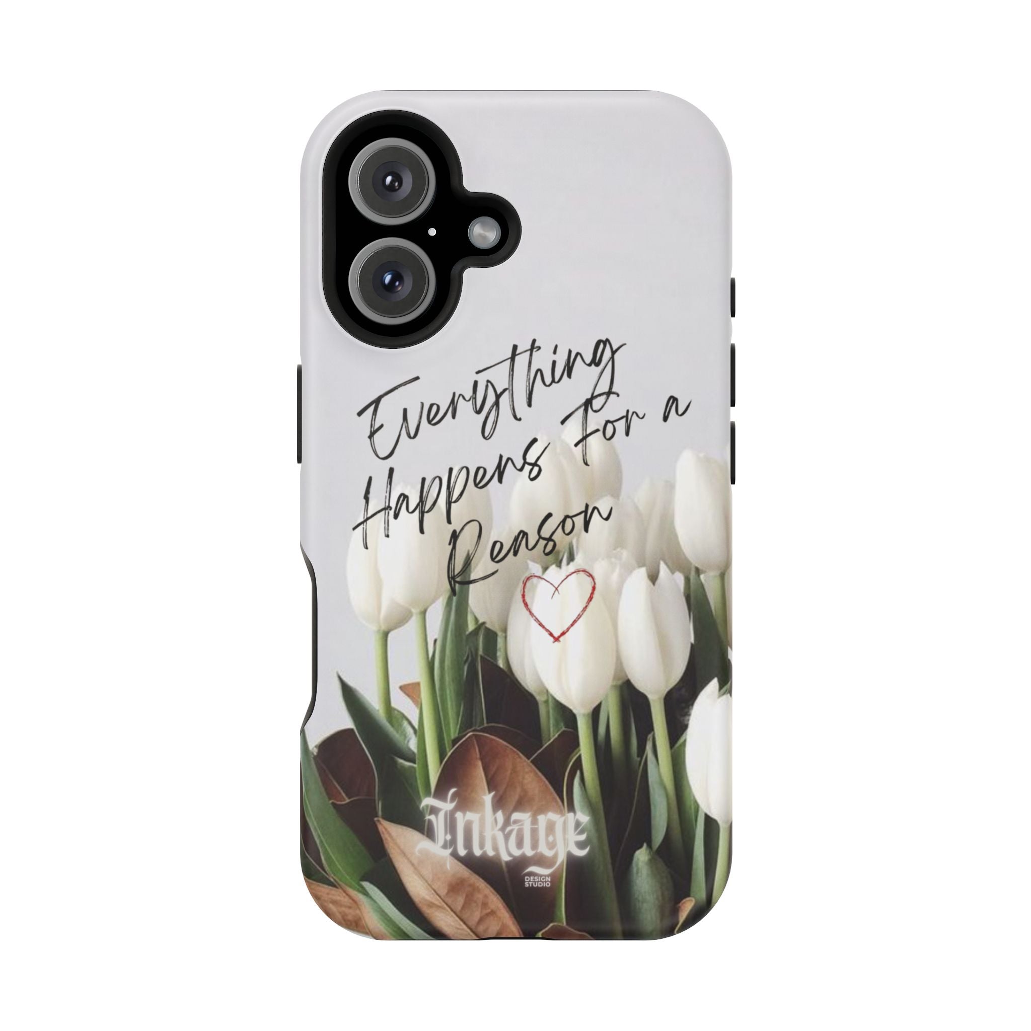 "Everything Happens for a Reason" Quote Magnetic Phone Cases