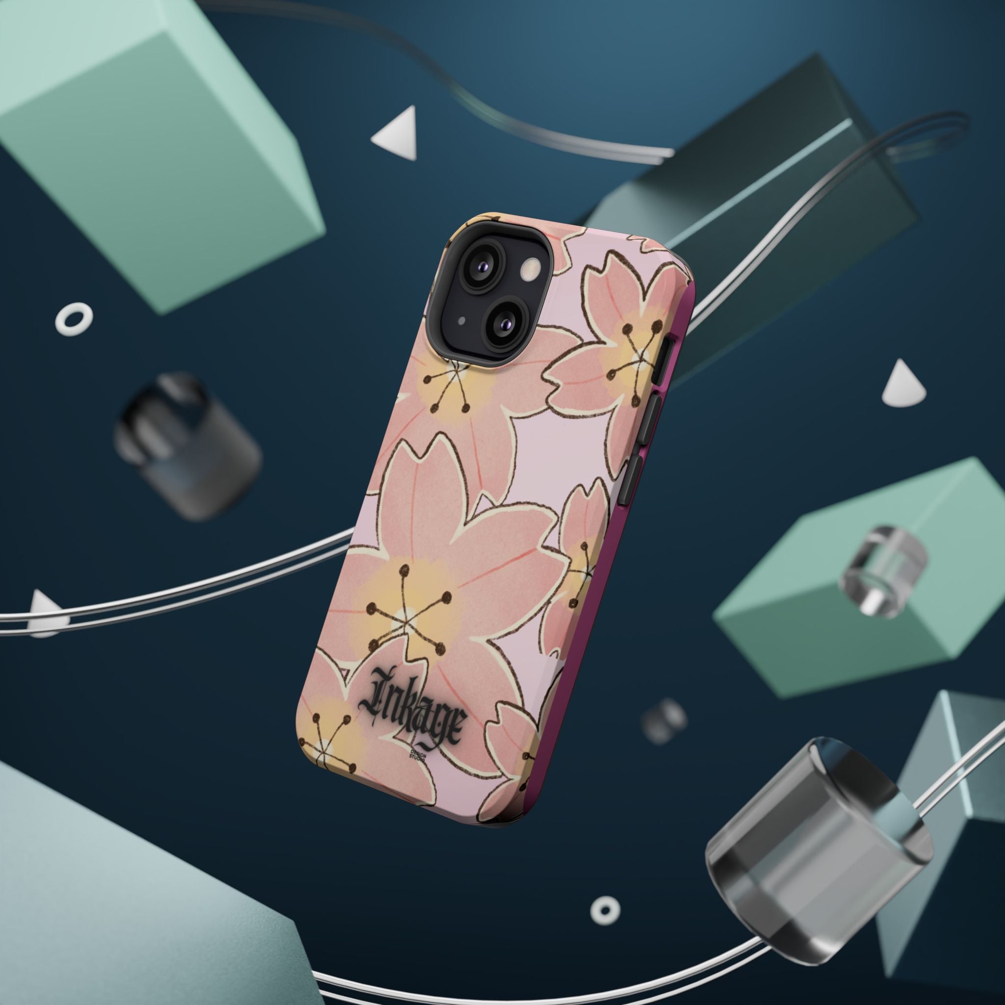 Charming Floral Magnetic Phone Cases (Minimal)