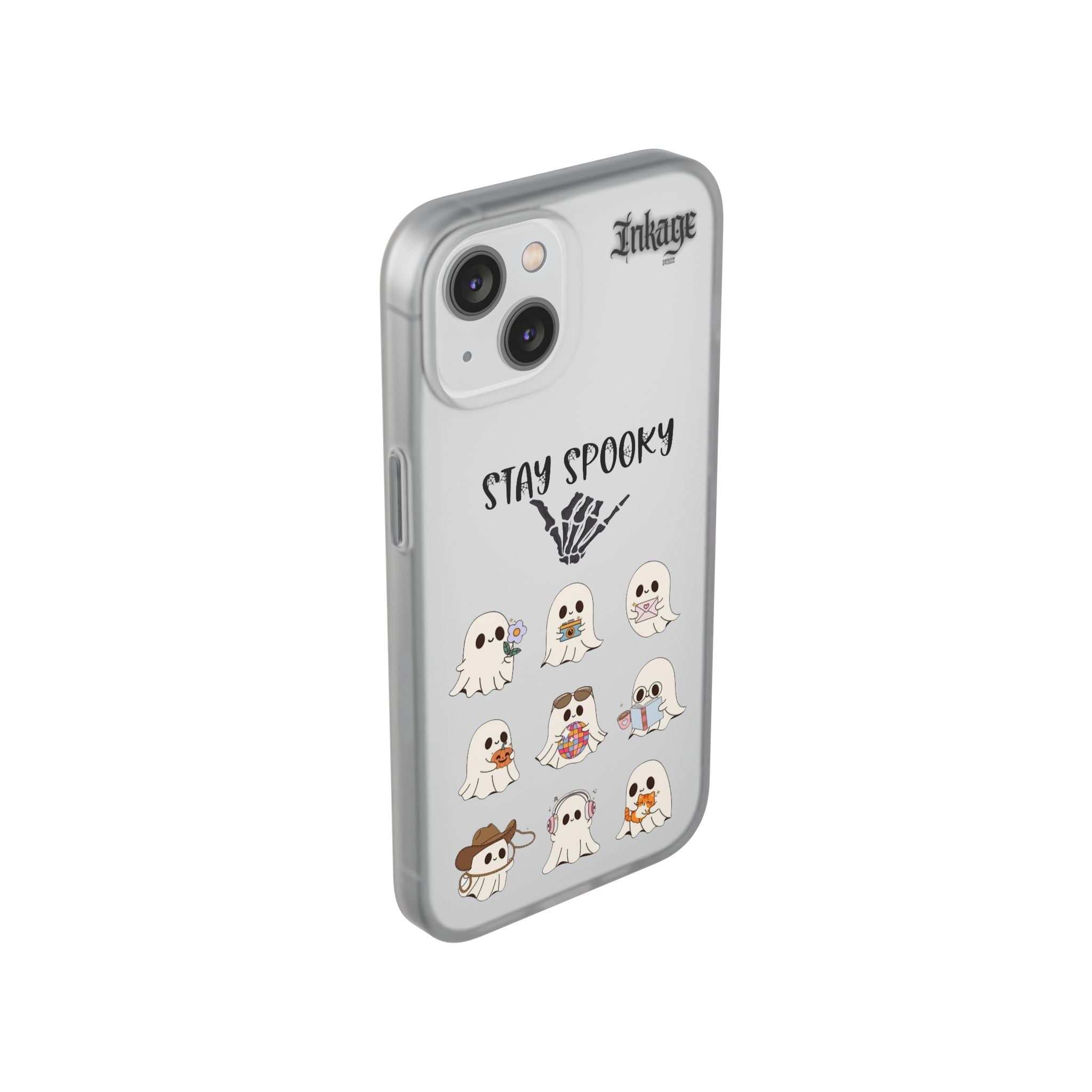 Stay Spooky Clear Phone Cases (Season)