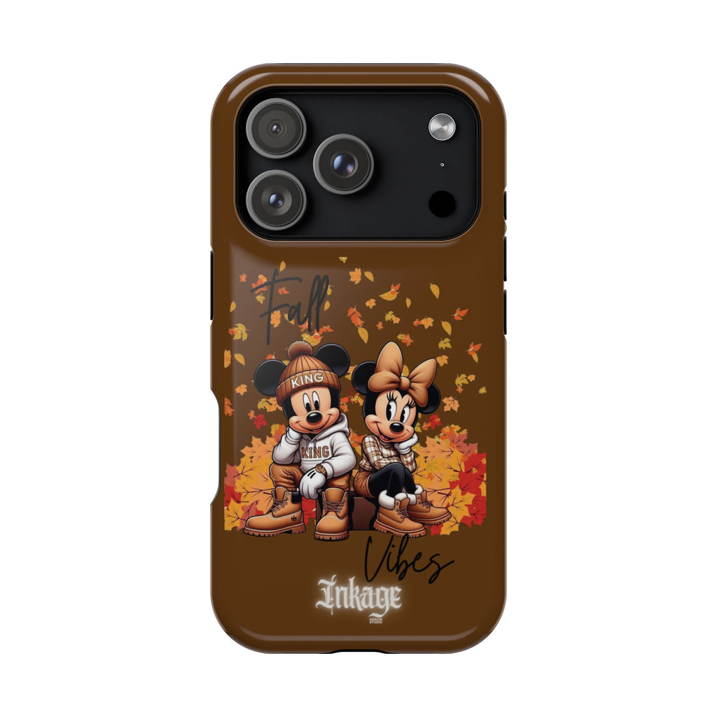 Mickey & Minnie Fall Vibes Magnetic iPhone Cases (Animation)