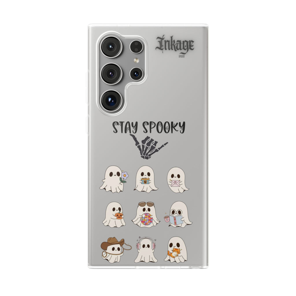 Stay Spooky Clear Phone Cases (Season)