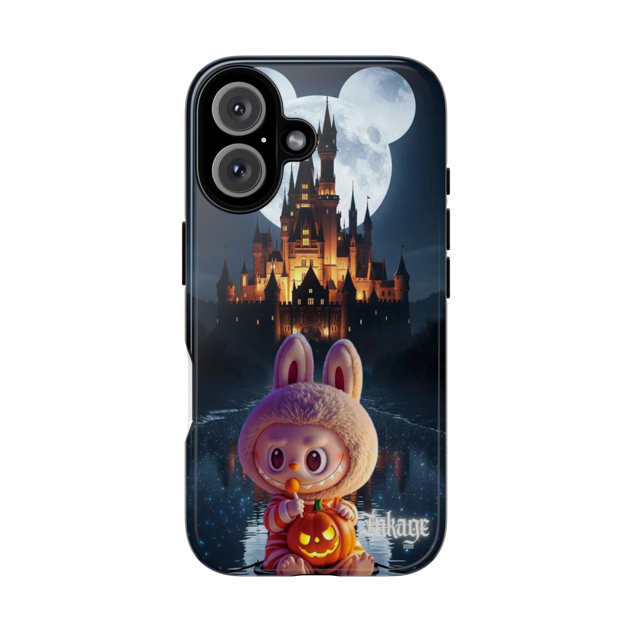 Labubu Halloween On Disney Boat Tough Phone Cases (Season, Animation)