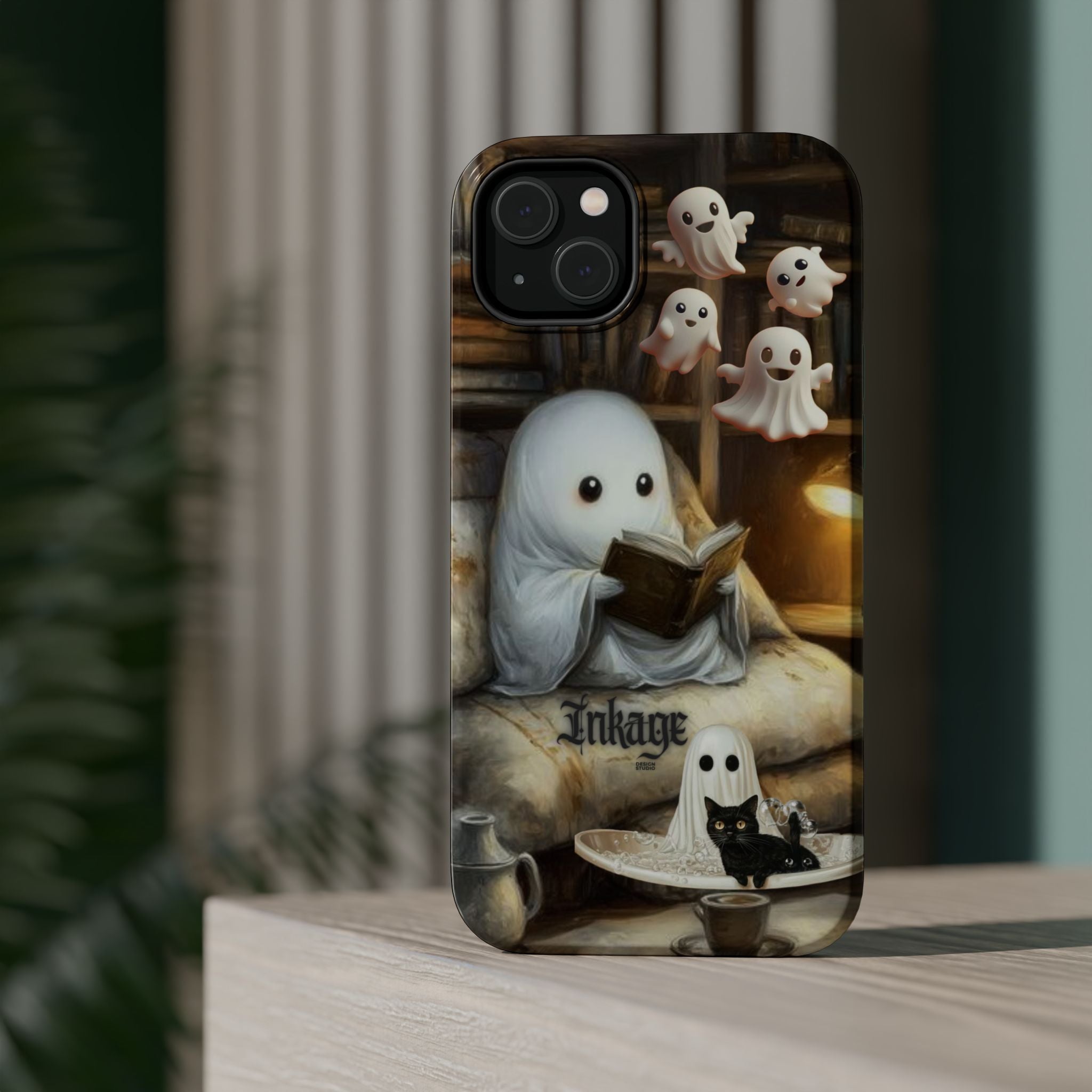 Ghostly Reading Magnetic Phone Cases (Season)