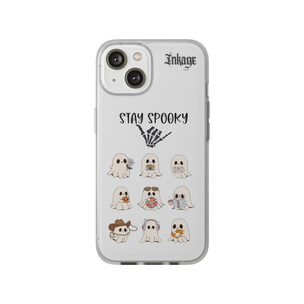 Stay Spooky Clear Phone Cases (Season)