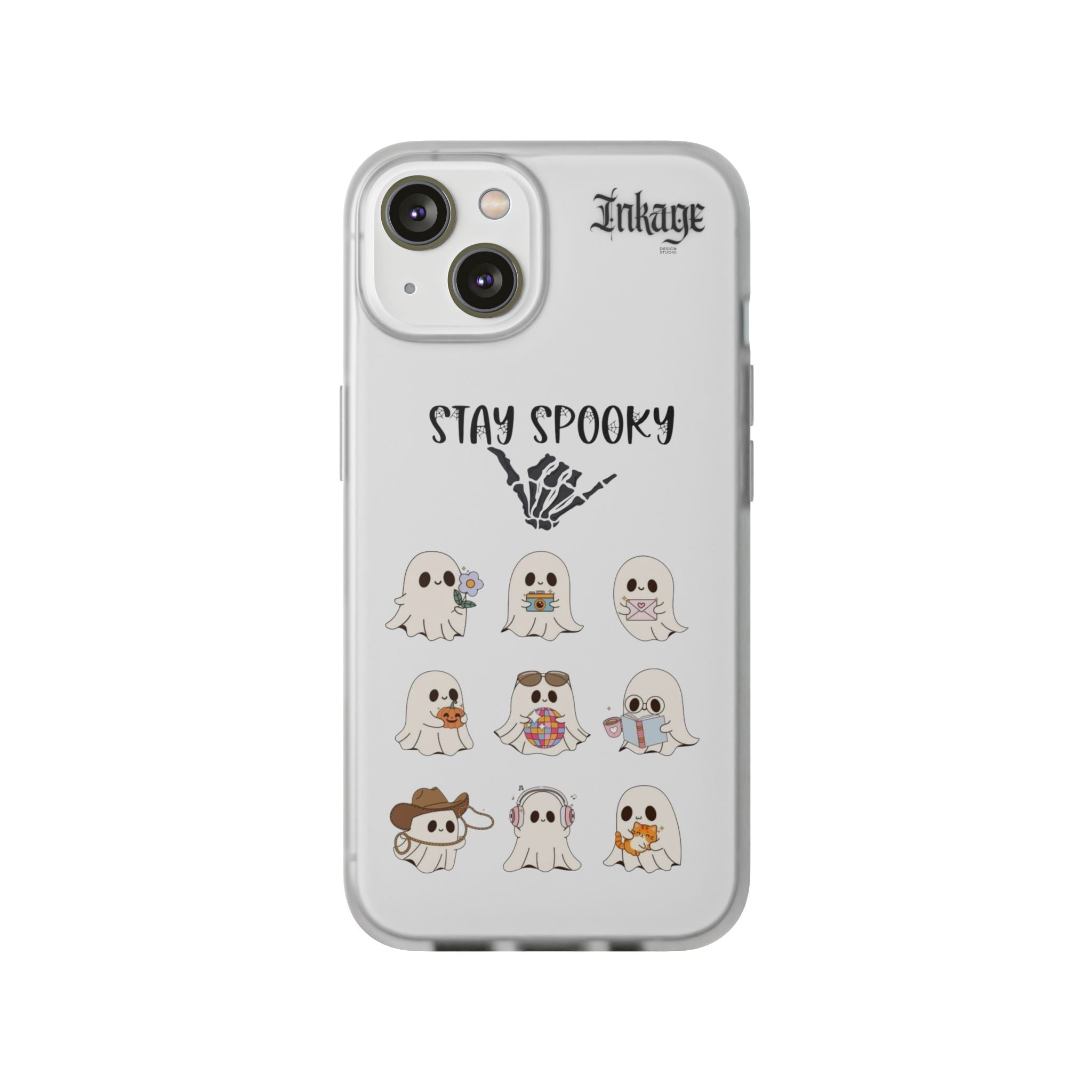 Stay Spooky Clear Phone Cases (Season)