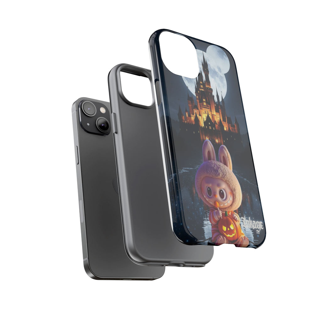 Labubu Halloween On Disney Boat Tough Phone Cases (Season, Animation)