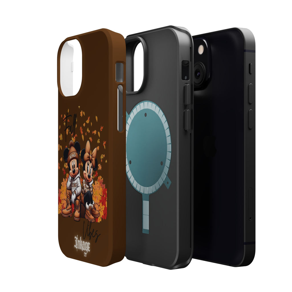Mickey & Minnie Fall Vibes Magnetic iPhone Cases (Animation)