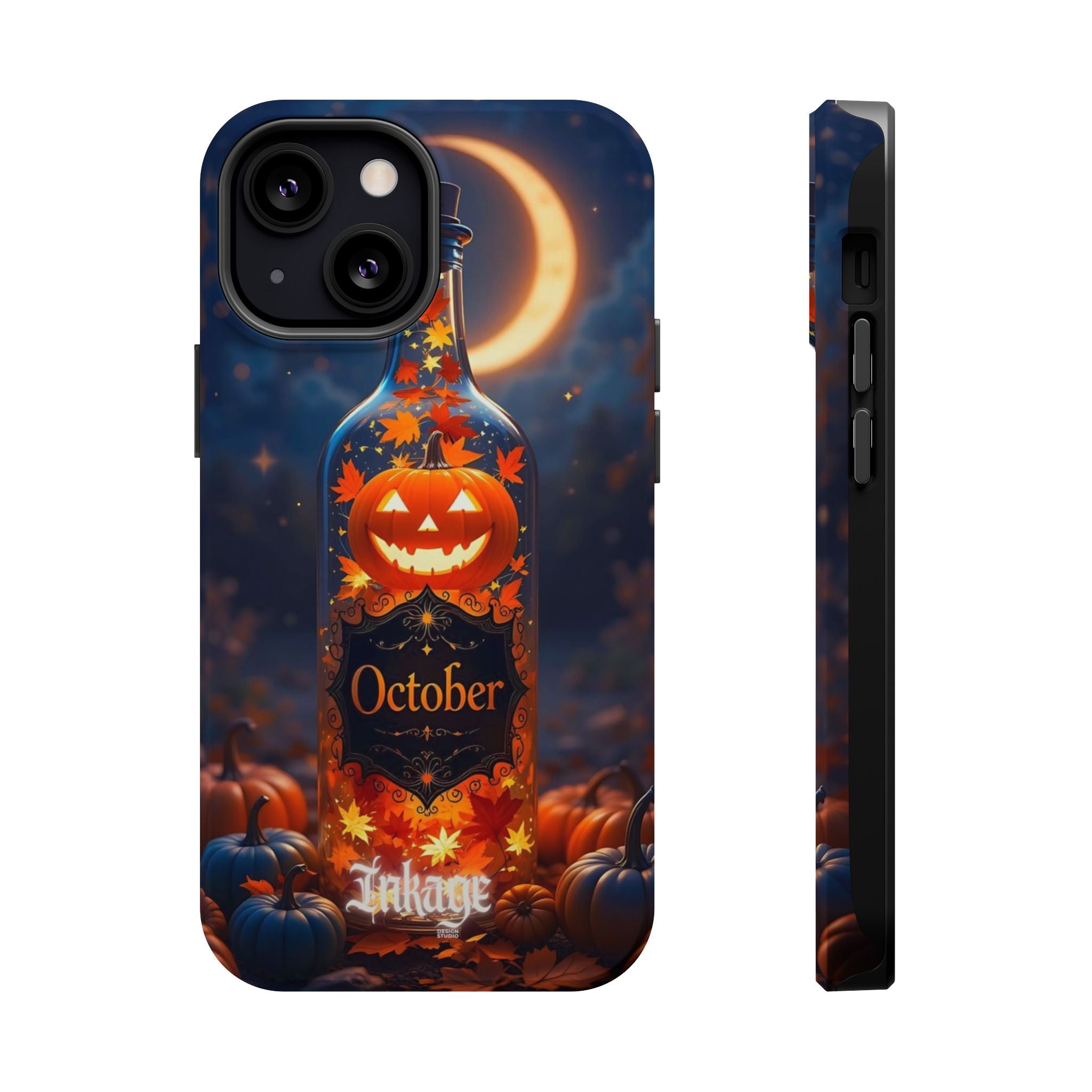 October Glass Bottle Magnetic Phone Cases (Season)