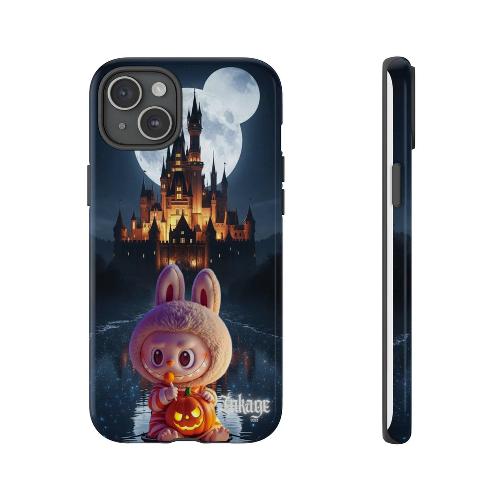 Labubu Halloween On Disney Boat Tough Phone Cases (Season, Animation)