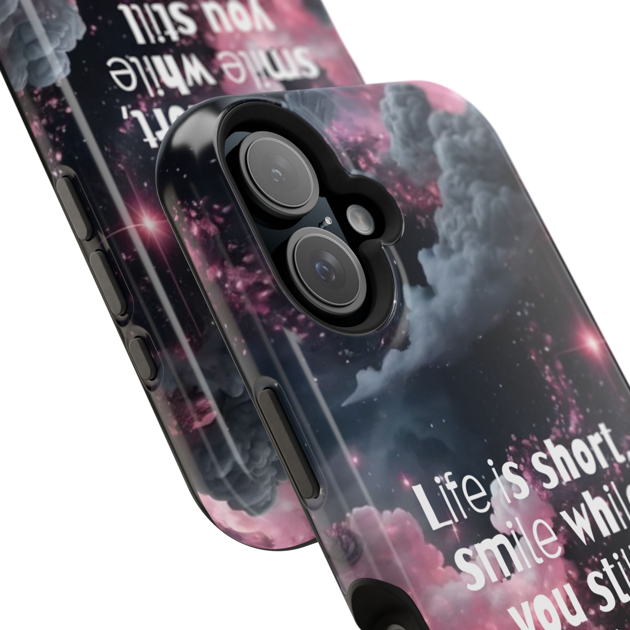 “Life is Short, Smile While You Still Have Teeth” Magnetic Phone Cases