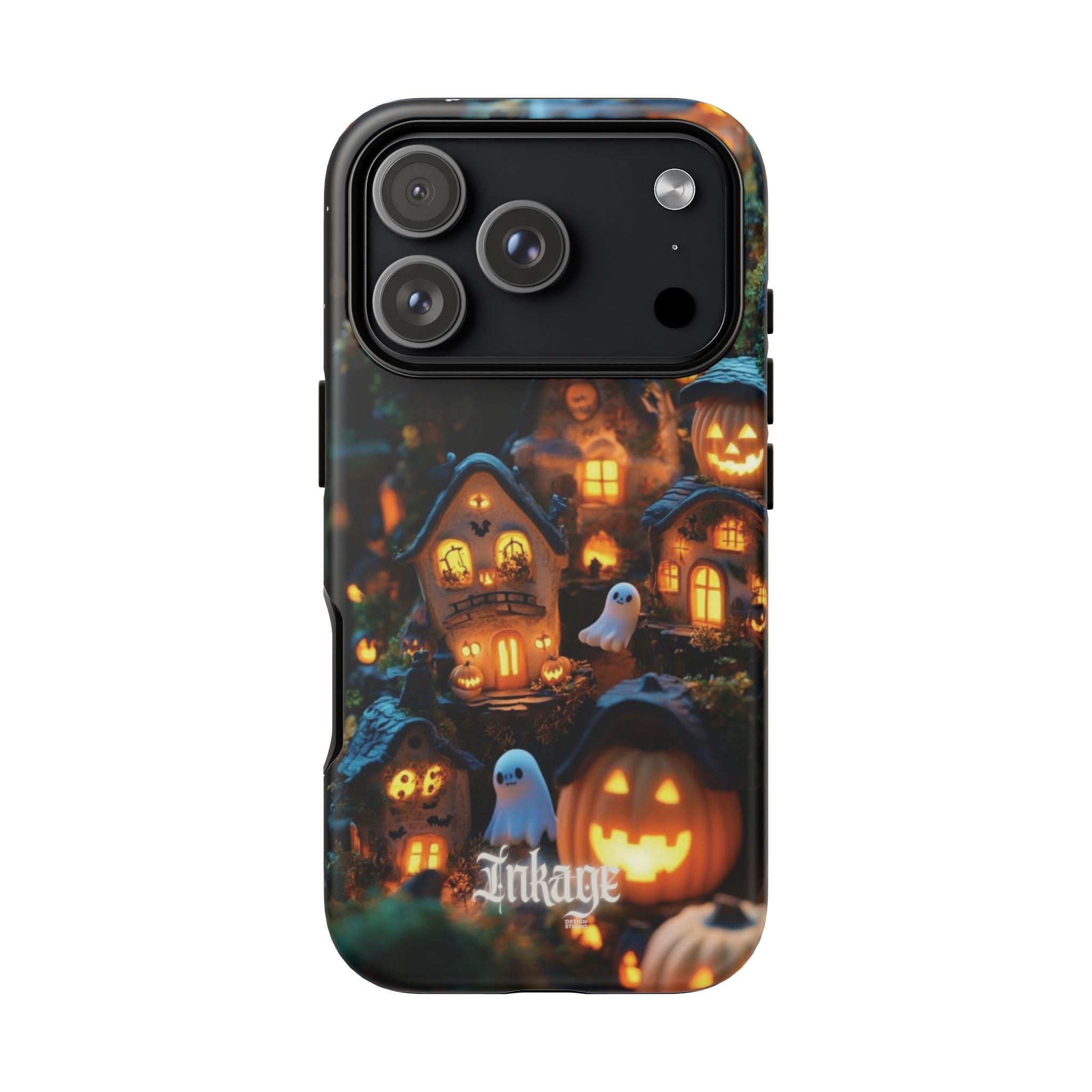 Spooky Pumpkin Village Tough Phone Cases (Season)